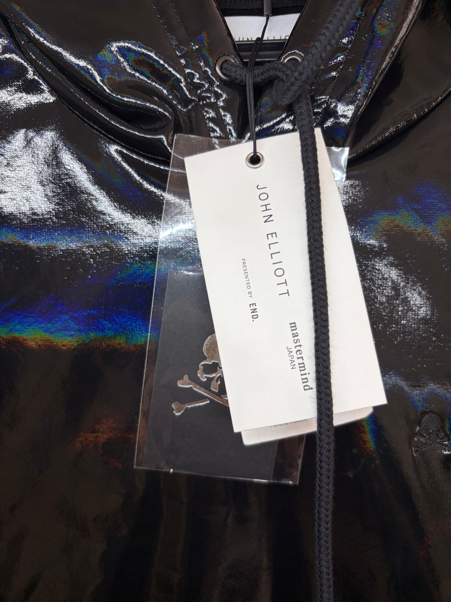 Mastermind x JOHN ELLIOTT Poncho Hoodie, миниатюра 7