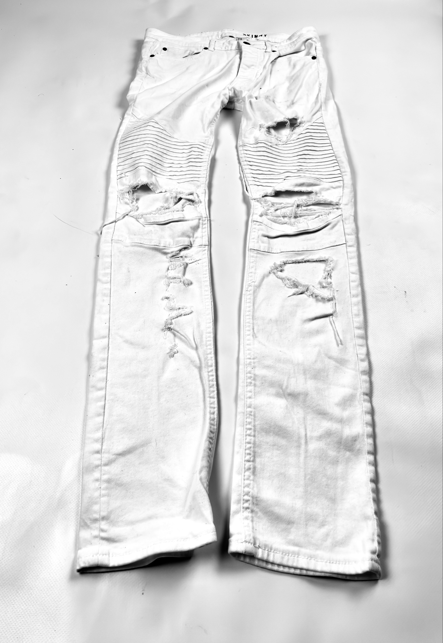 BIKER Slim DISTRESSED DENIM, миниатюра 1