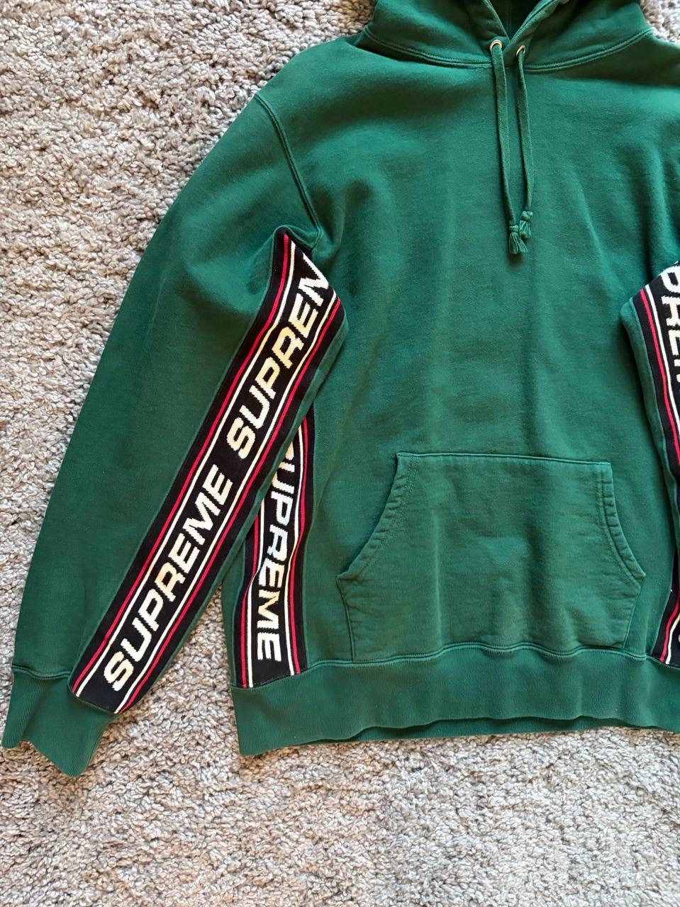 Supreme Text Rib Hoodie, миниатюра 2