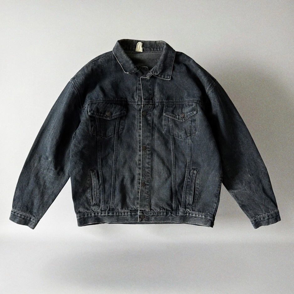 Wrangler Washed Denim Trucker Jacket, миниатюра 1