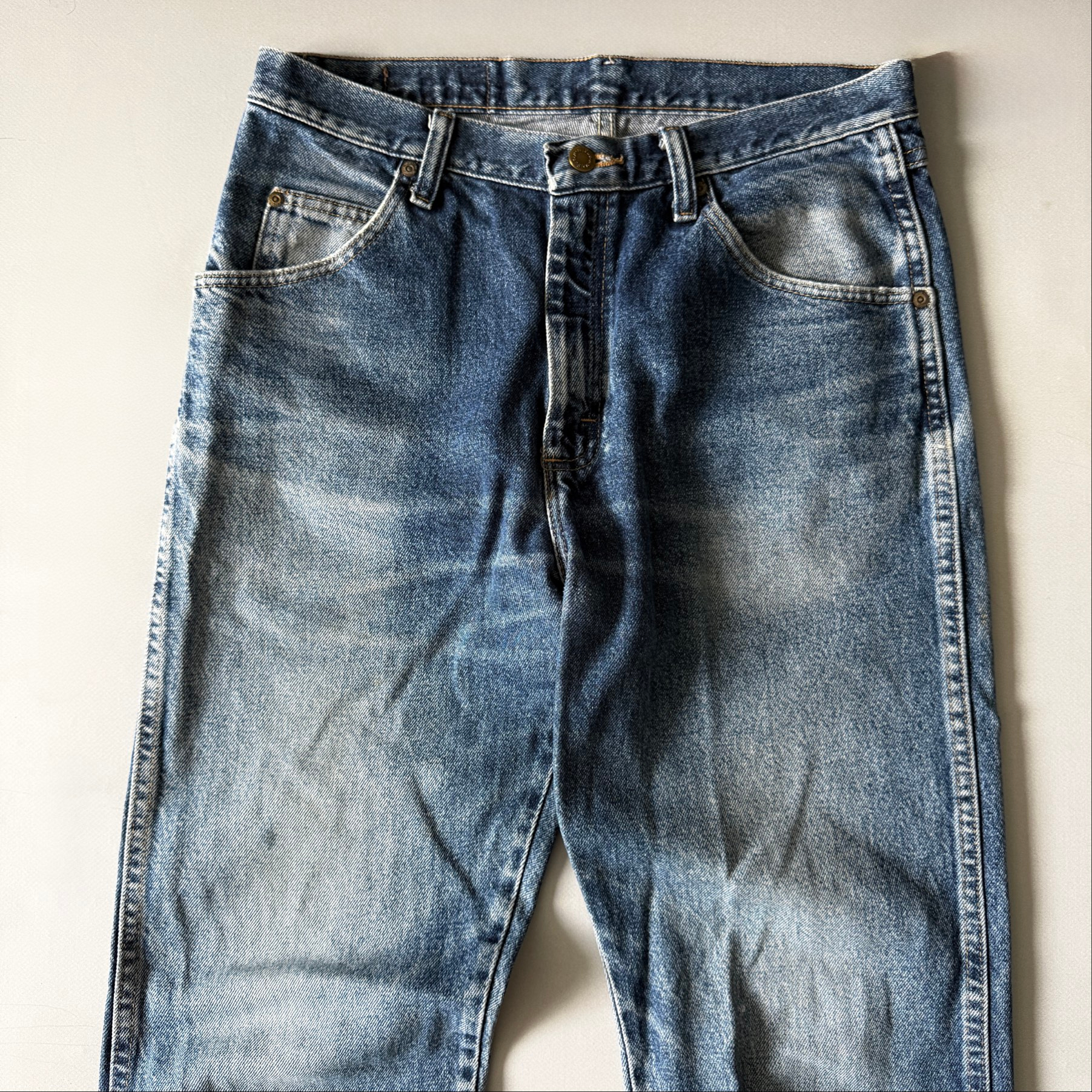 Wrangler 2000s vtg thrash jeans, миниатюра 4