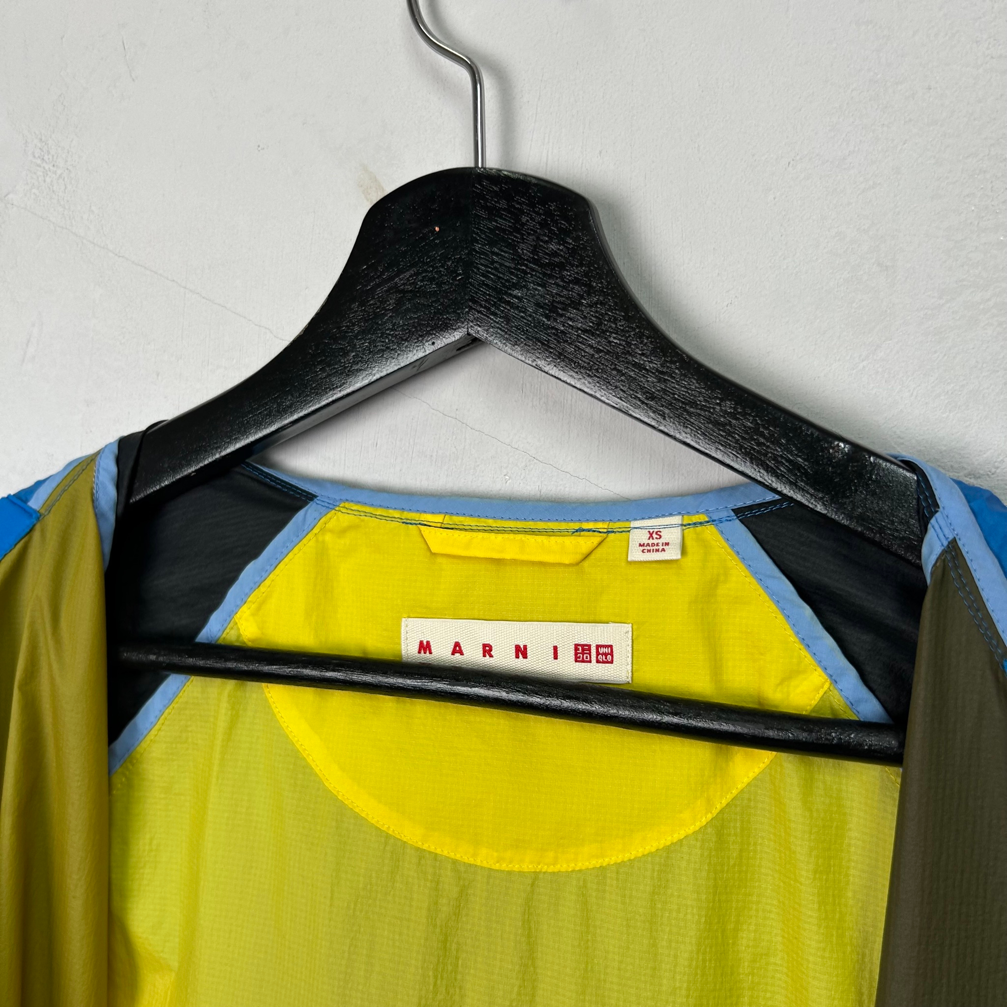 Marni x Uniqlo Color Block Packable Windbreaker Jacket, миниатюра 5