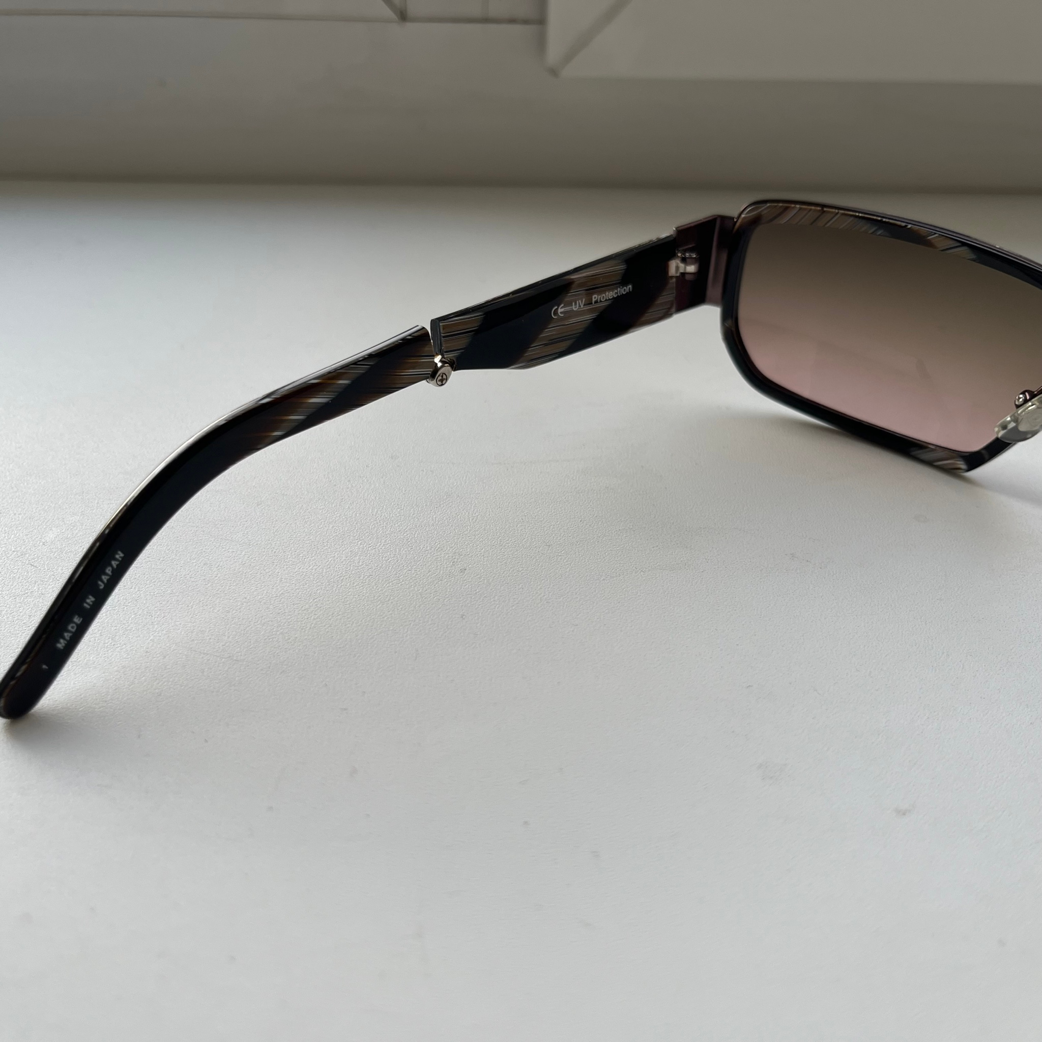 Alexander McQueen Eyes 2000s Foldable Sunglasses, миниатюра 7