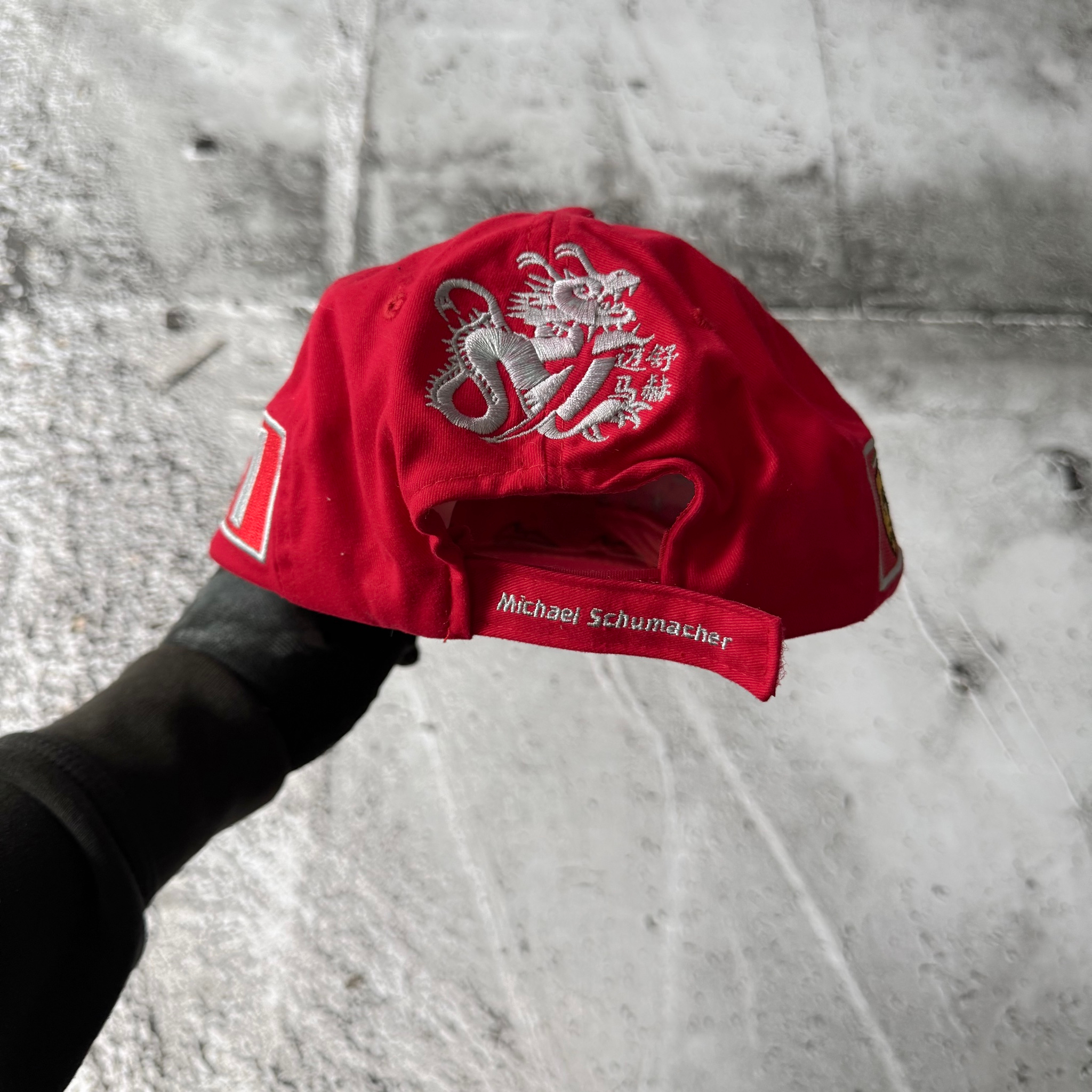 Ferrari x Michael Schumacher Vintage Japan Dragon Racing Cap, миниатюра 2