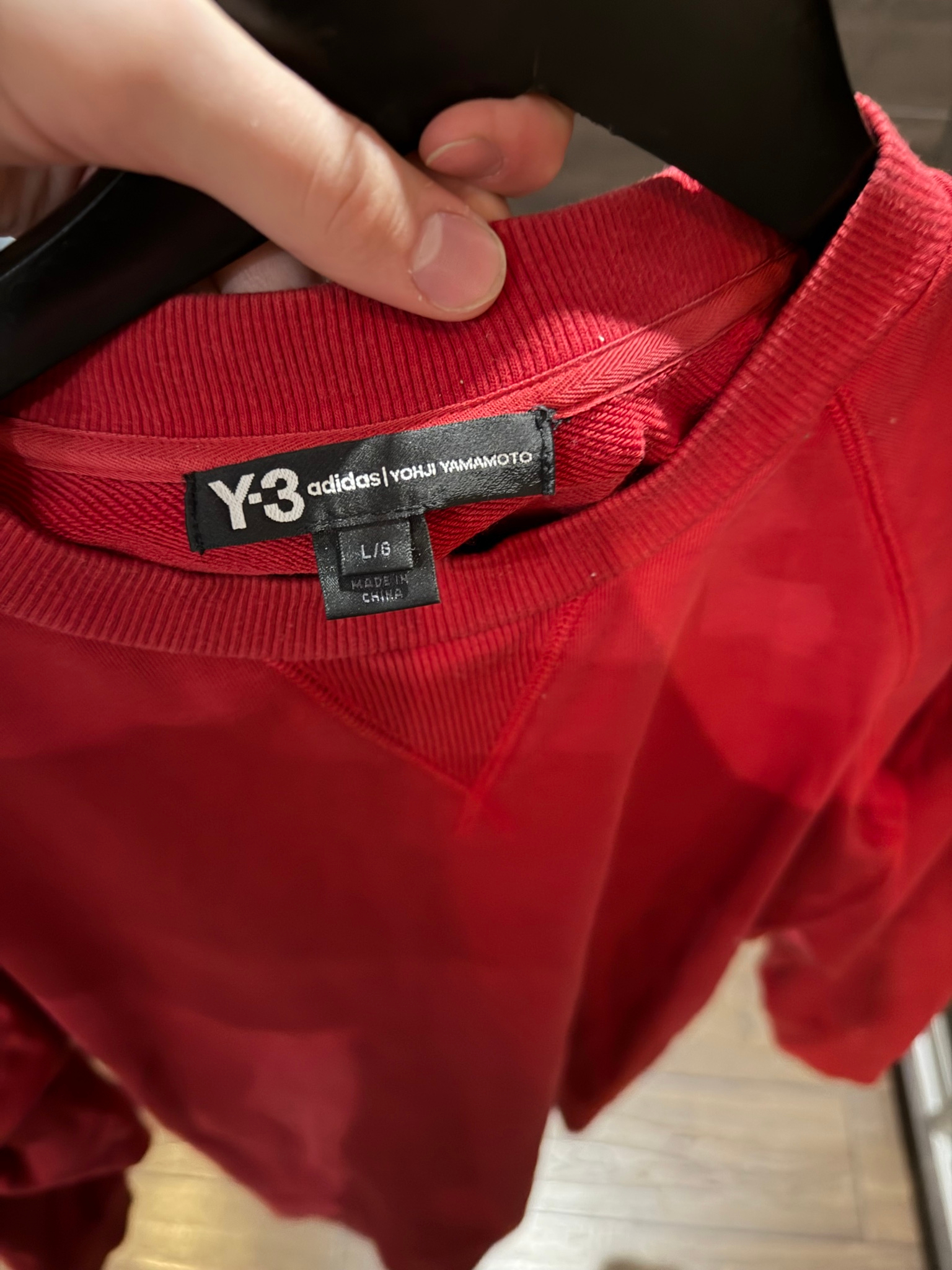 Yohji Yamamoto x Adidas Свитшот, миниатюра 3