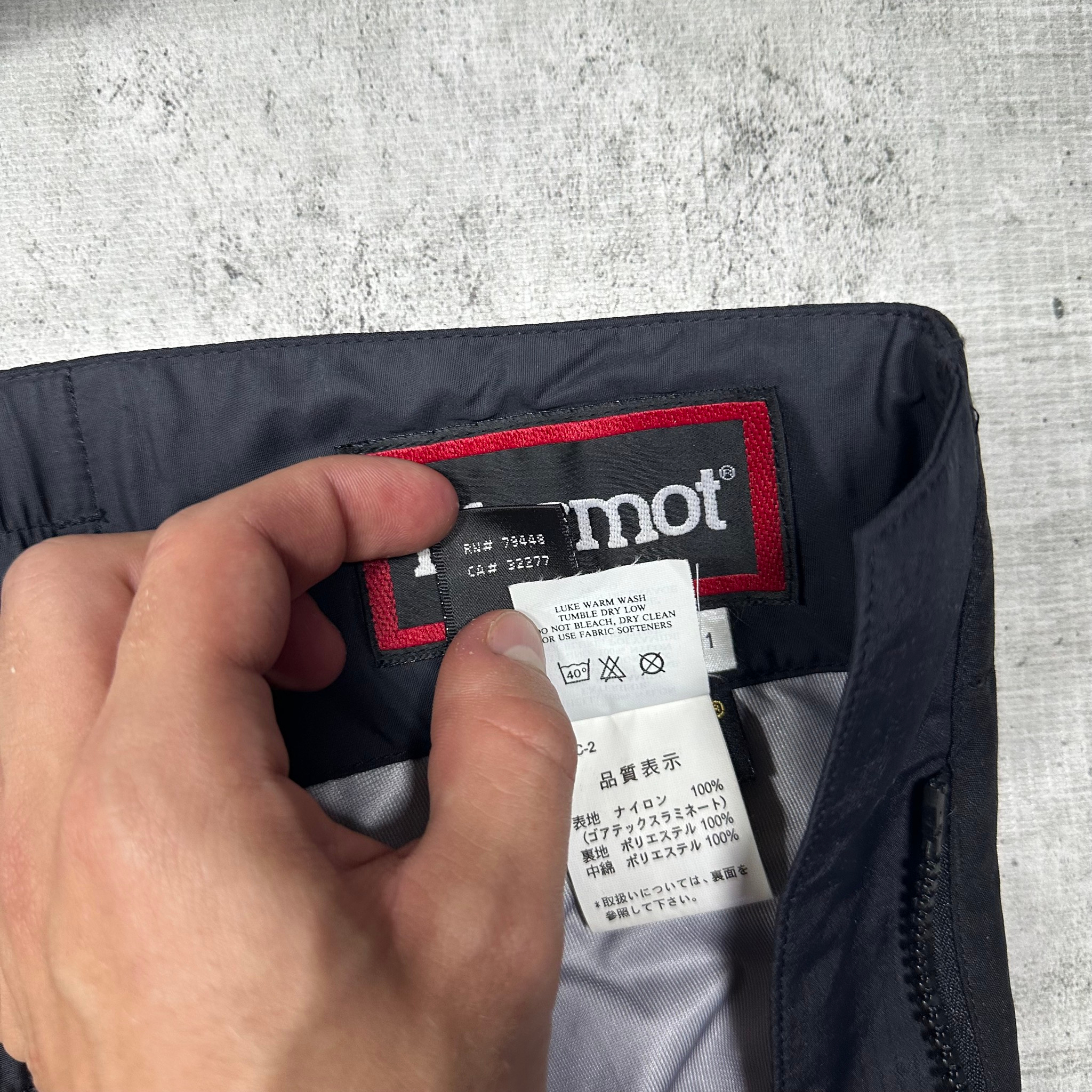 Marmot Gore-Tex trekking pants zip-off (самосбросы), миниатюра 6