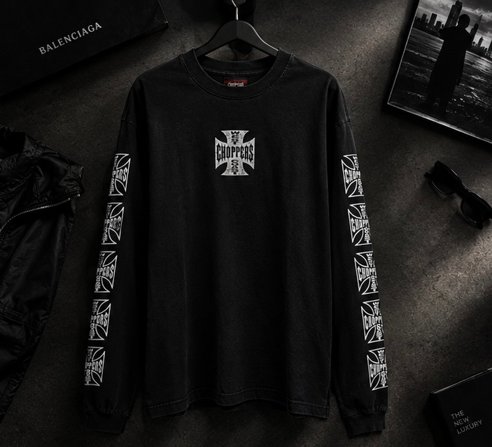 West Coast Choppers OG Cross Longsleeve, миниатюра 1