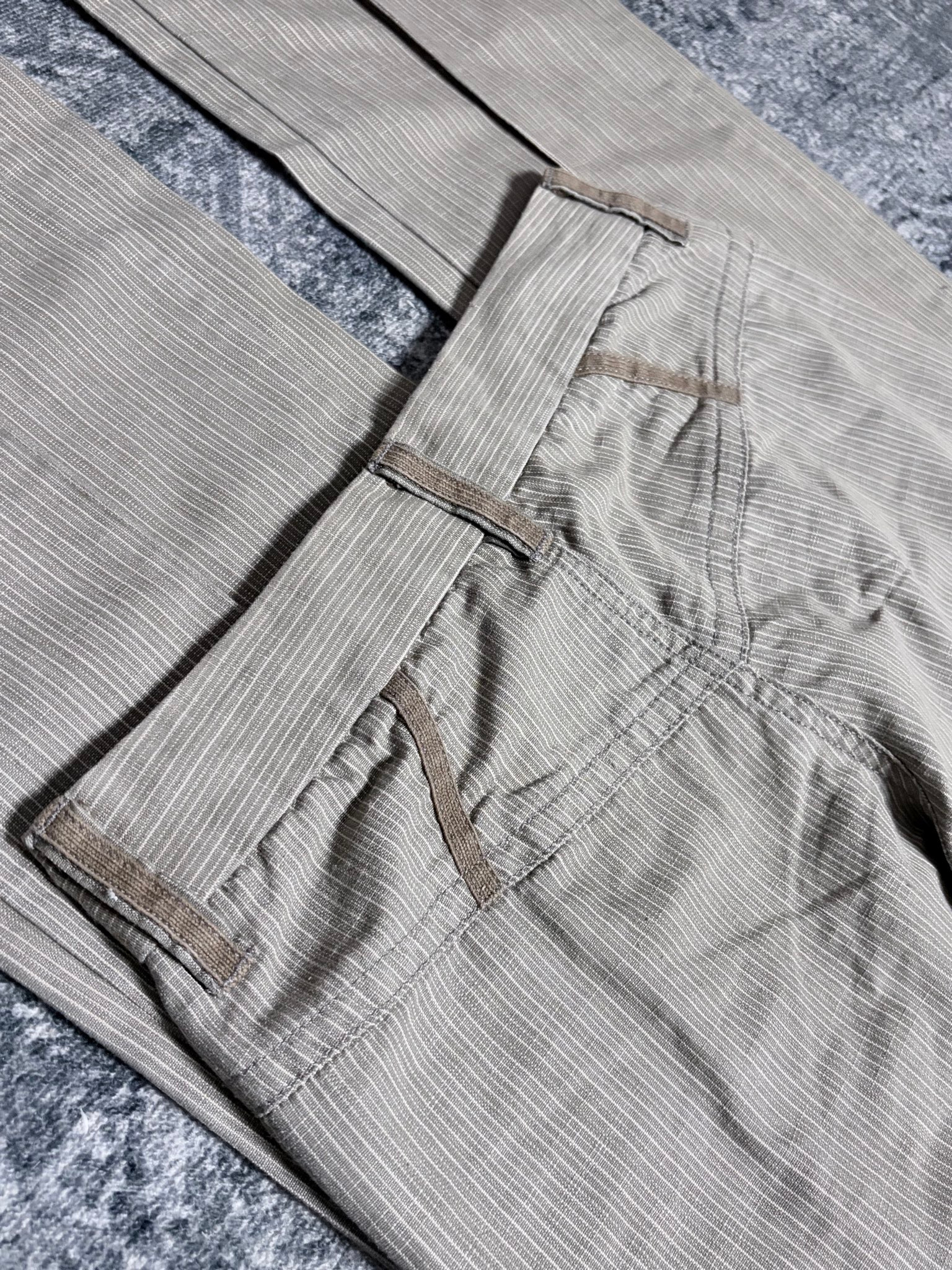 Diesel Clouds Rare Line Striped Pants (2000s), миниатюра 9