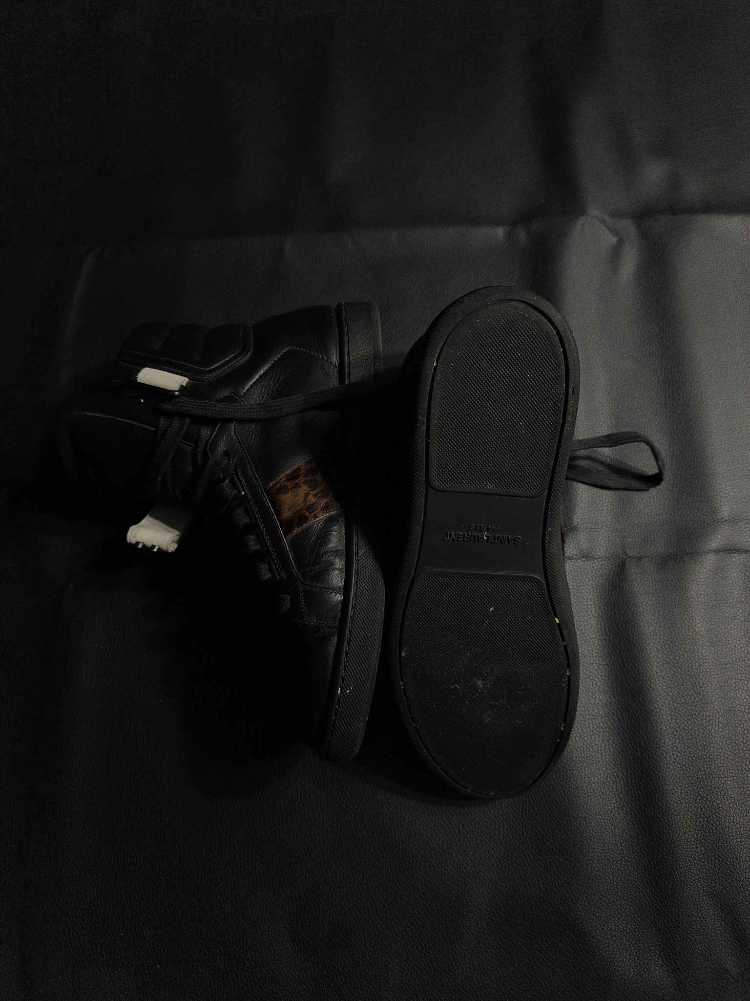 Saint laurent  Кеды Saint laurent by Hedi slimane, миниатюра 2
