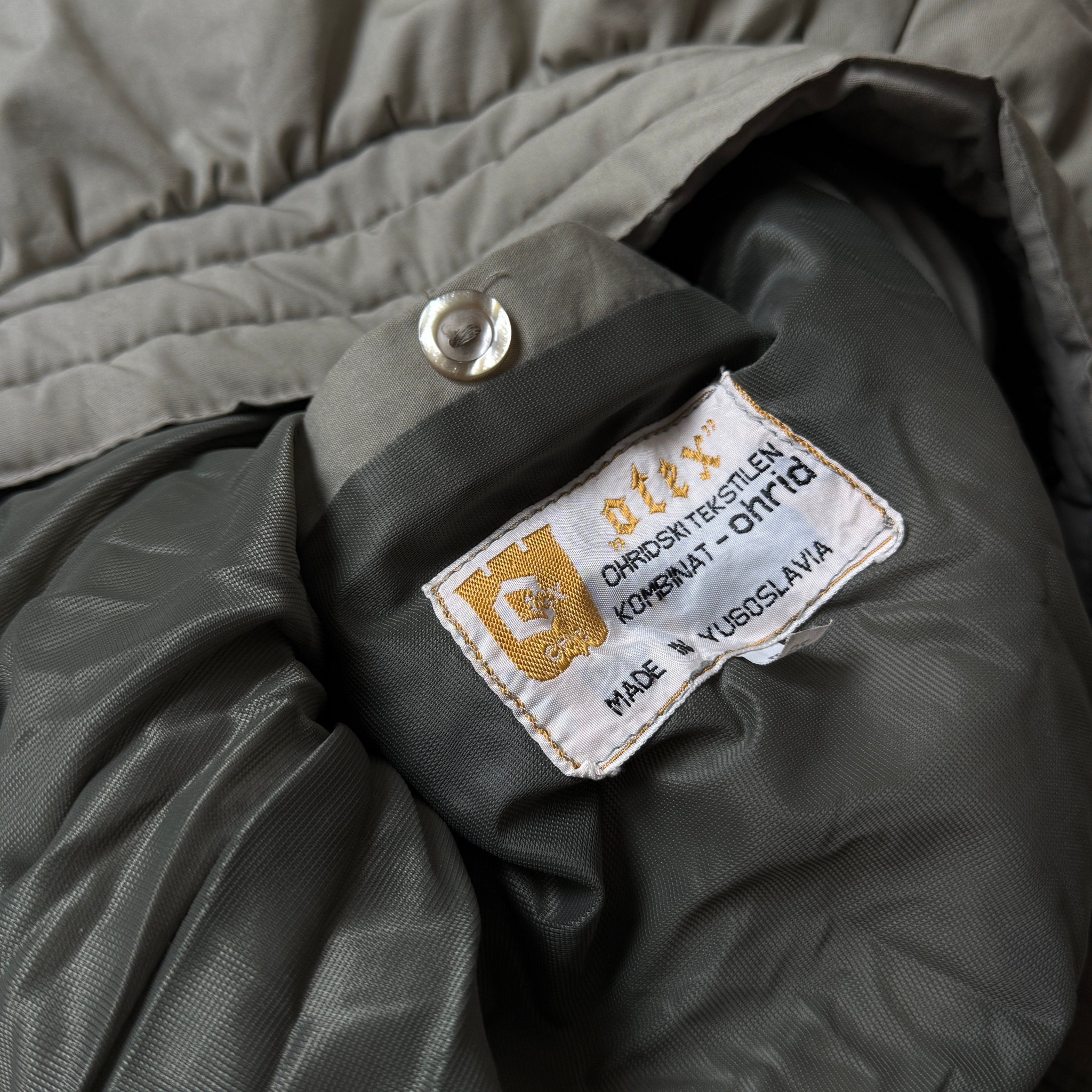 OTEX 1980s Vintage Yugoslavian Worker Jacket, миниатюра 6