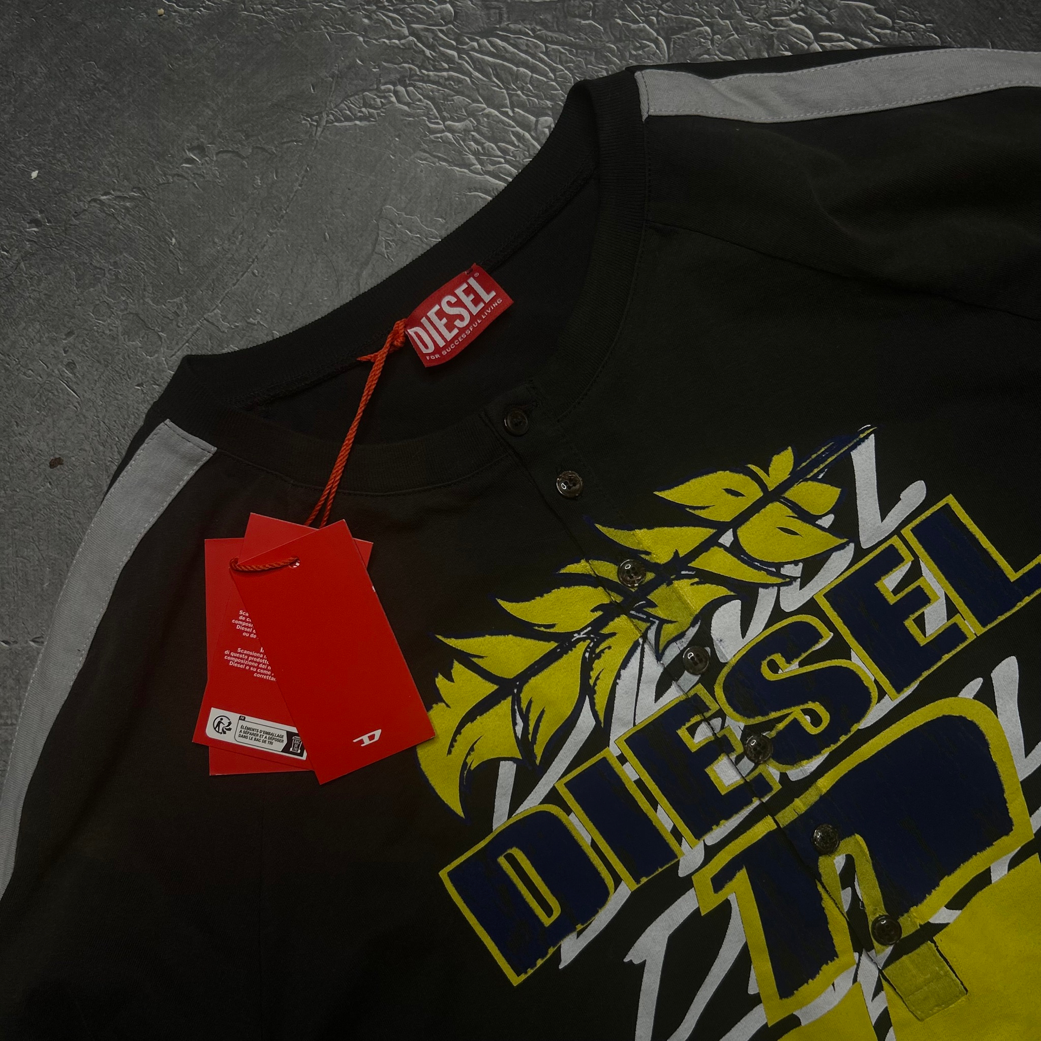 Diesel archive distressed long sleeve, миниатюра 2