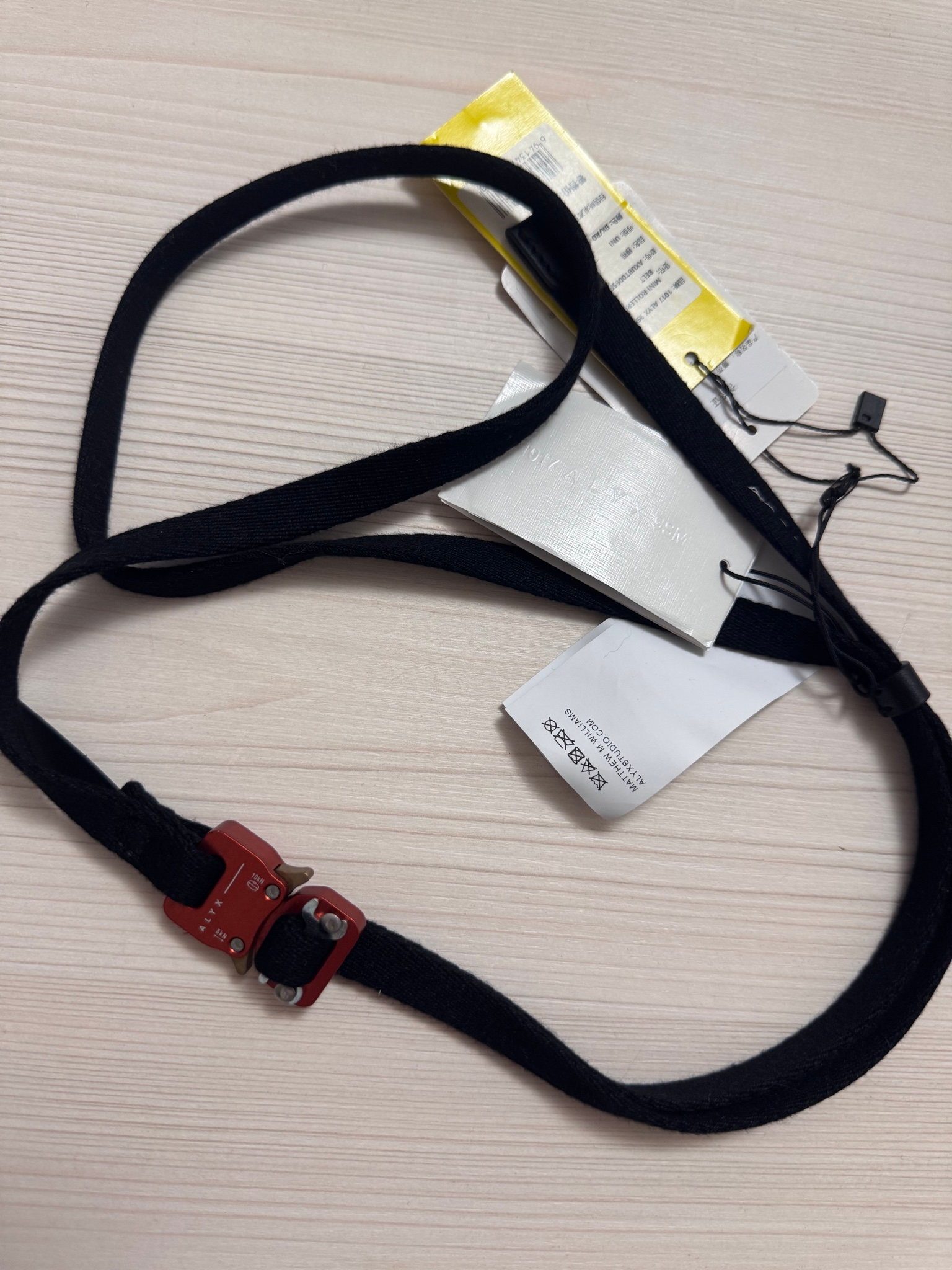 1017 Alyx 9SM Mini rollercoaster belt, миниатюра 1