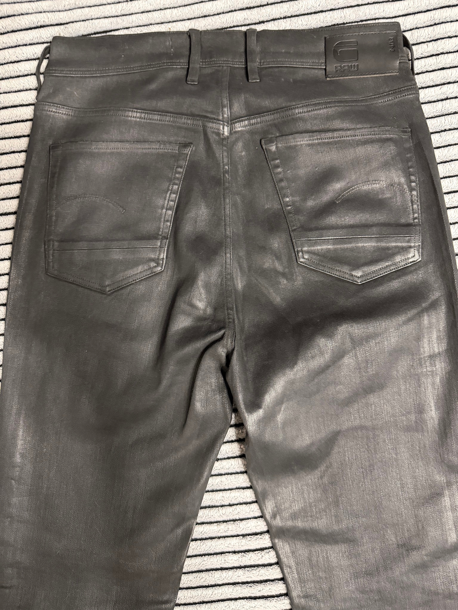 G-Star RAW 3301 Kafey Ultra High Skinny, миниатюра 8