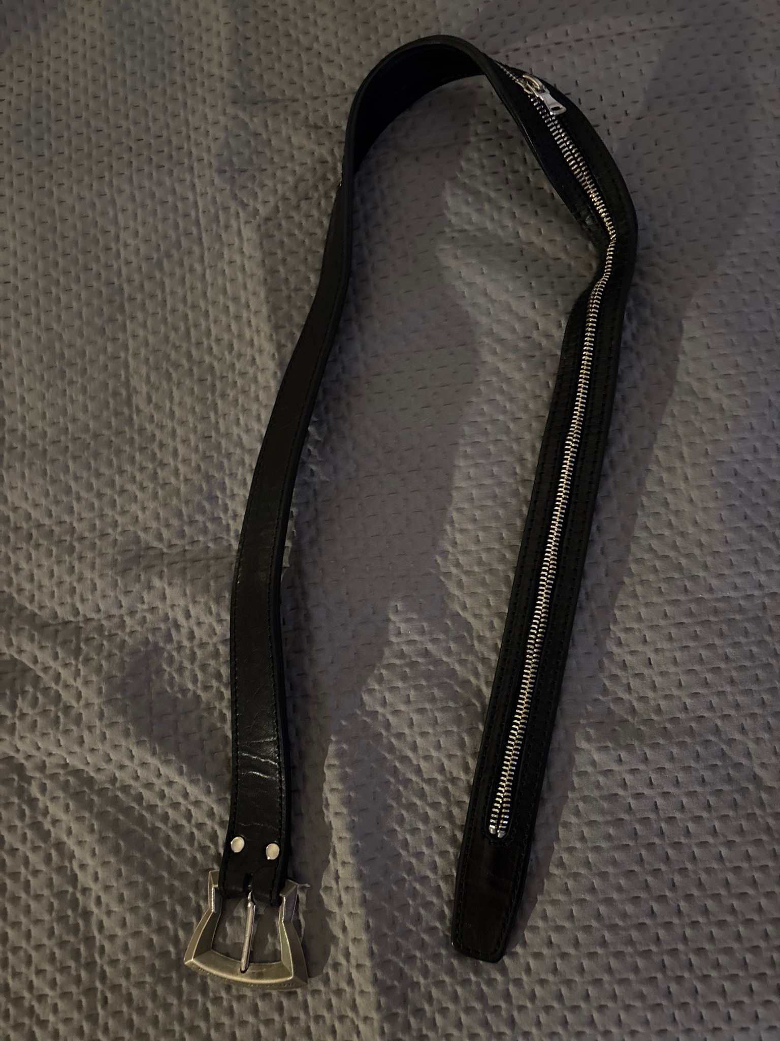 Emanuel Drugon Dirty Rich Zip Belt, миниатюра 2