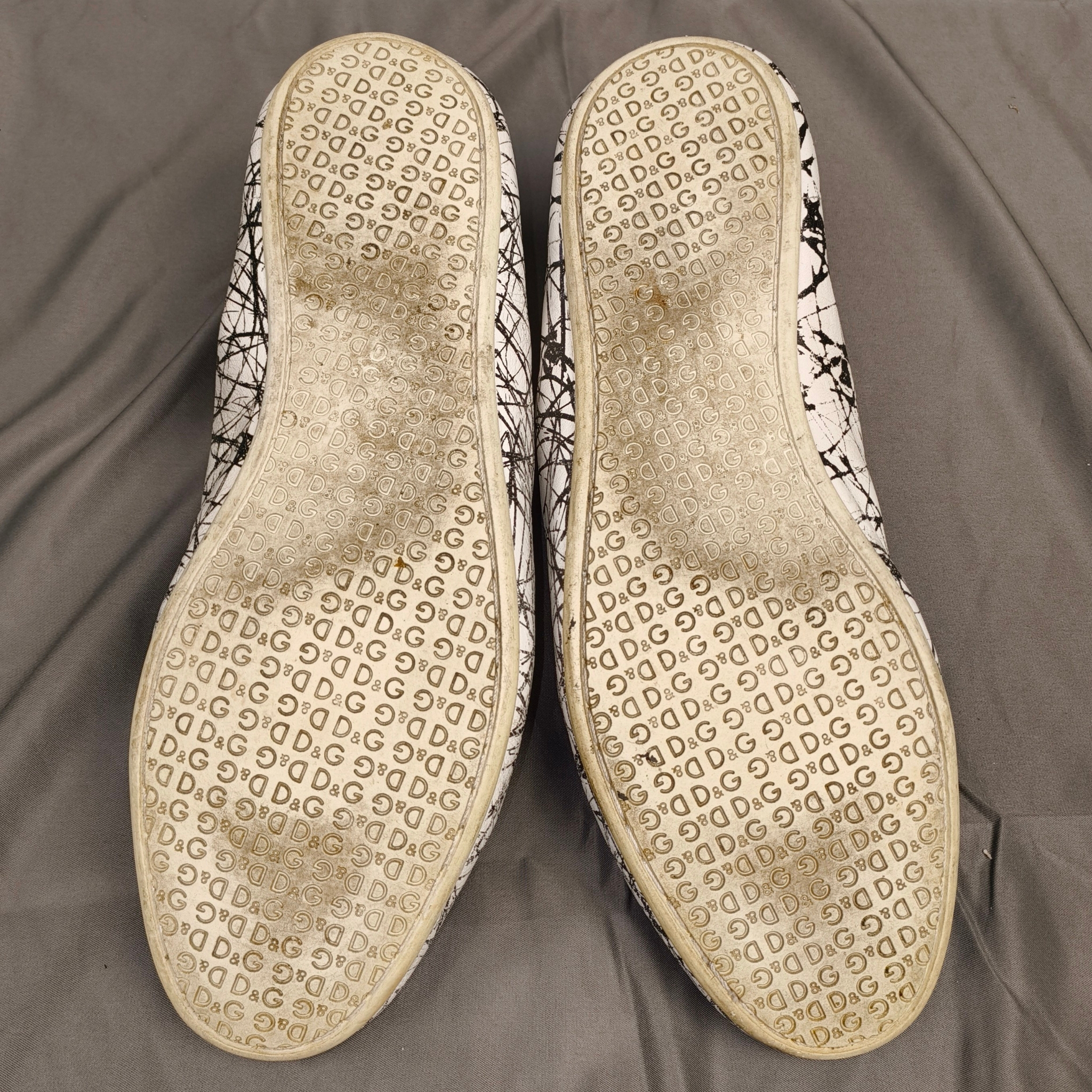 Dolce & Gabbana Painted low top shoes, миниатюра 5