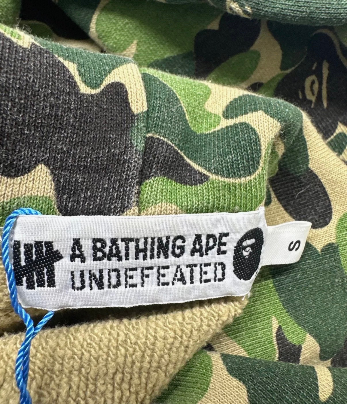 BAPE x Undefeated Hoodie ABC Camo, миниатюра 3