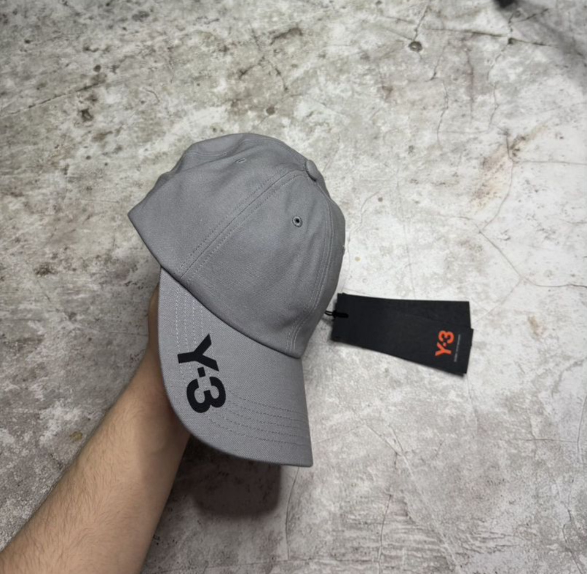 Yohji yamamoto x Adidas  Logo cap, миниатюра 1