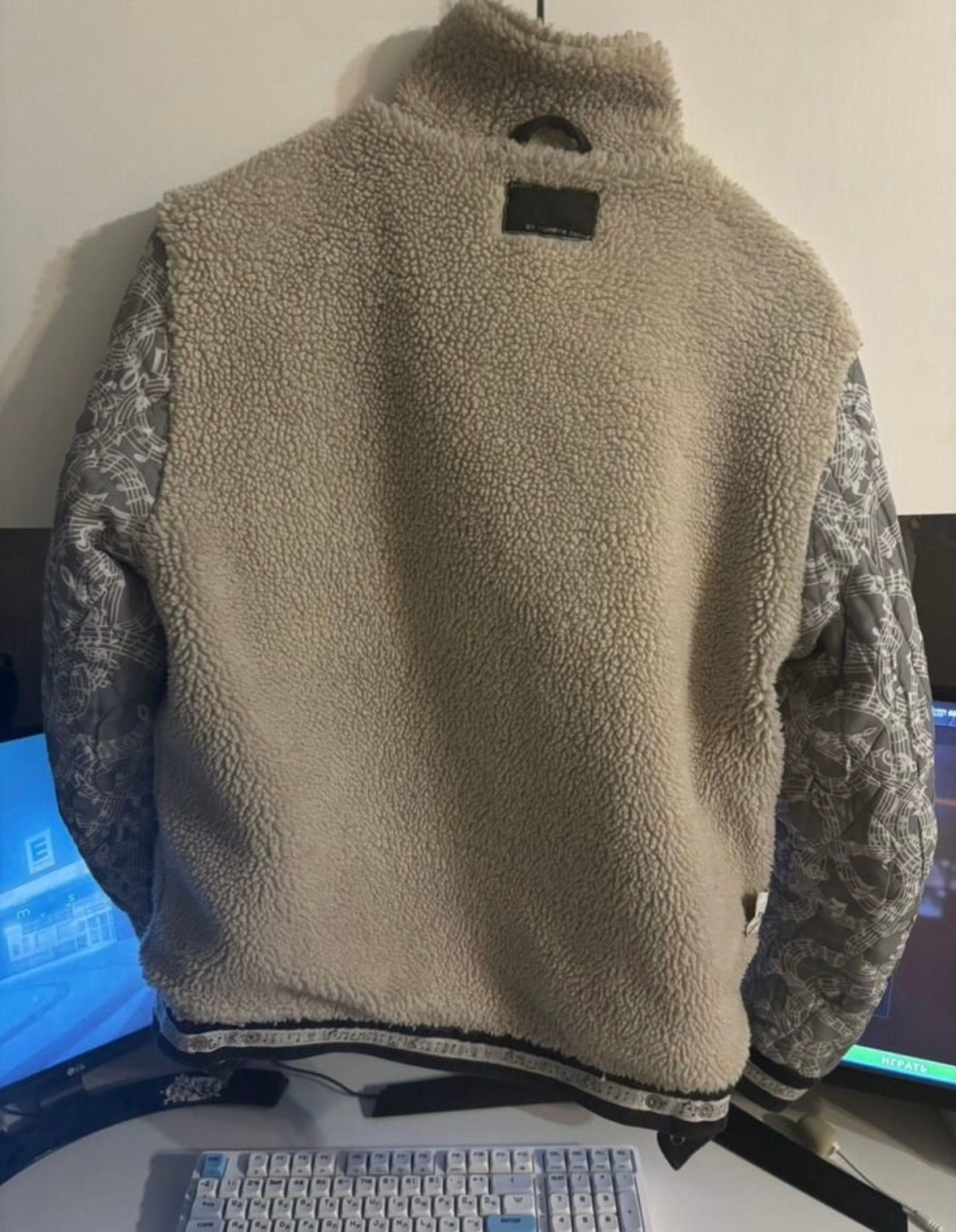 Number (N)ine Reversible Corduroy Boa Jacket, миниатюра 7
