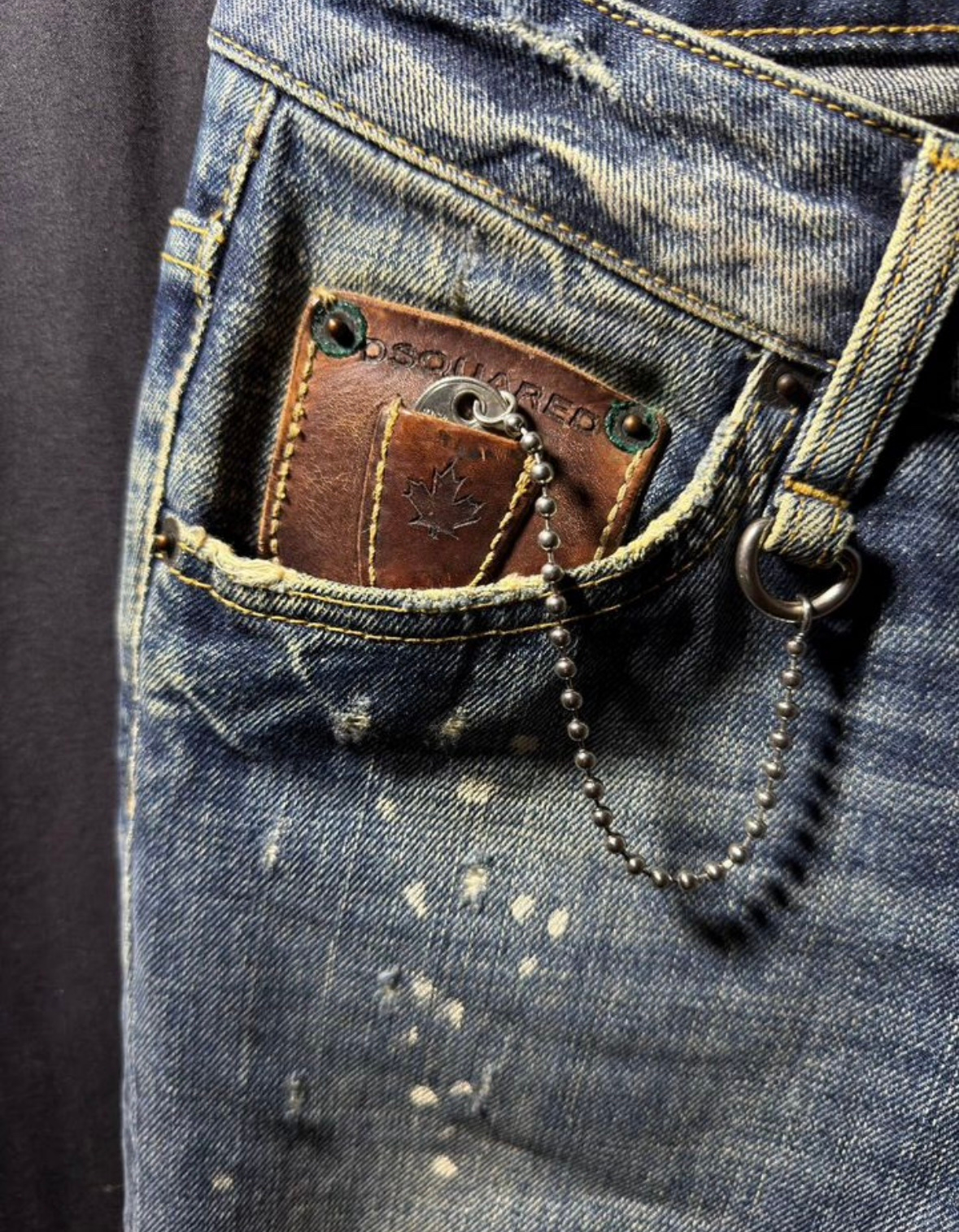 Dsquared2 Джинсы дистресс, миниатюра 4