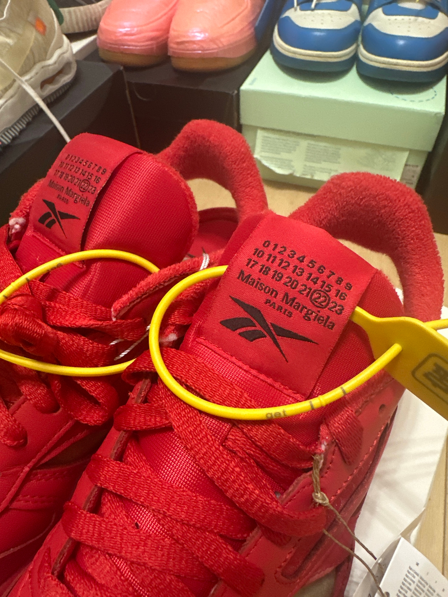Maison Margiela x Reebok Tabi Red, миниатюра 5
