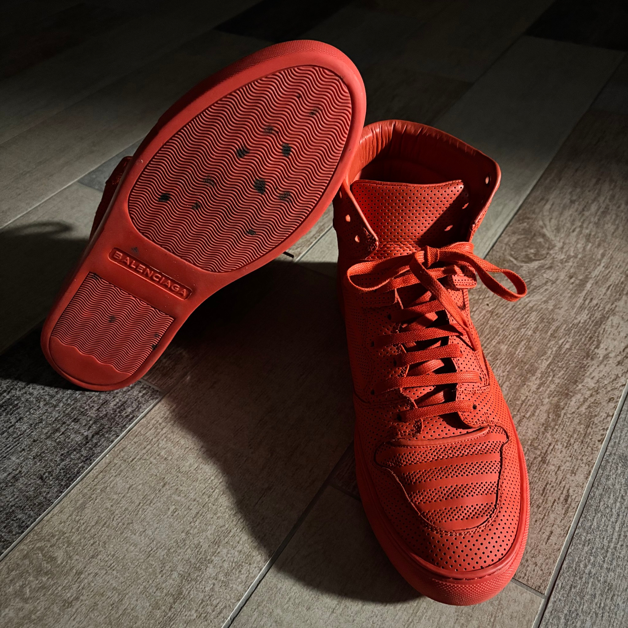 Balenciaga Cotes High-Top Sneakers, миниатюра 4