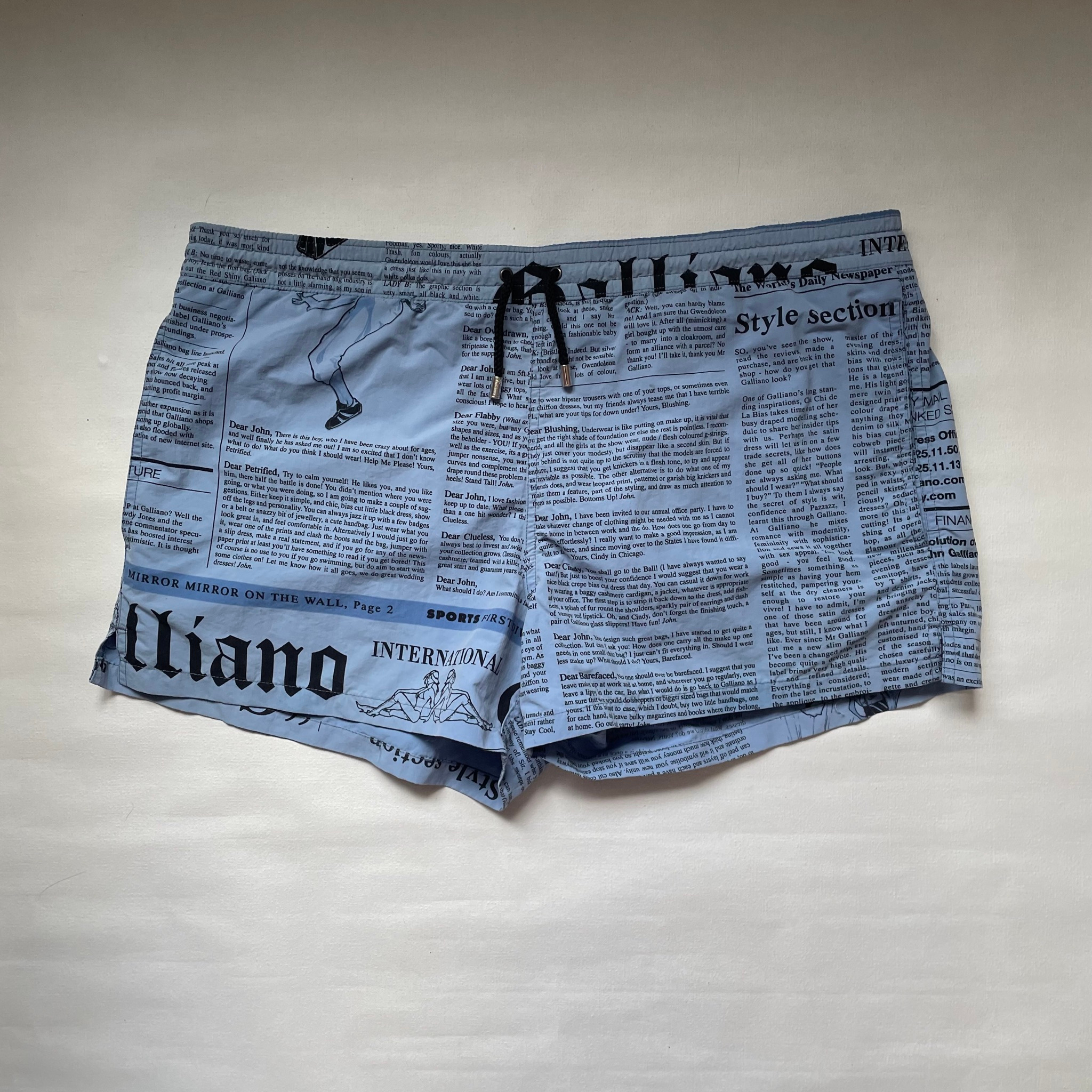 Jonh galliano Шорты, миниатюра 2