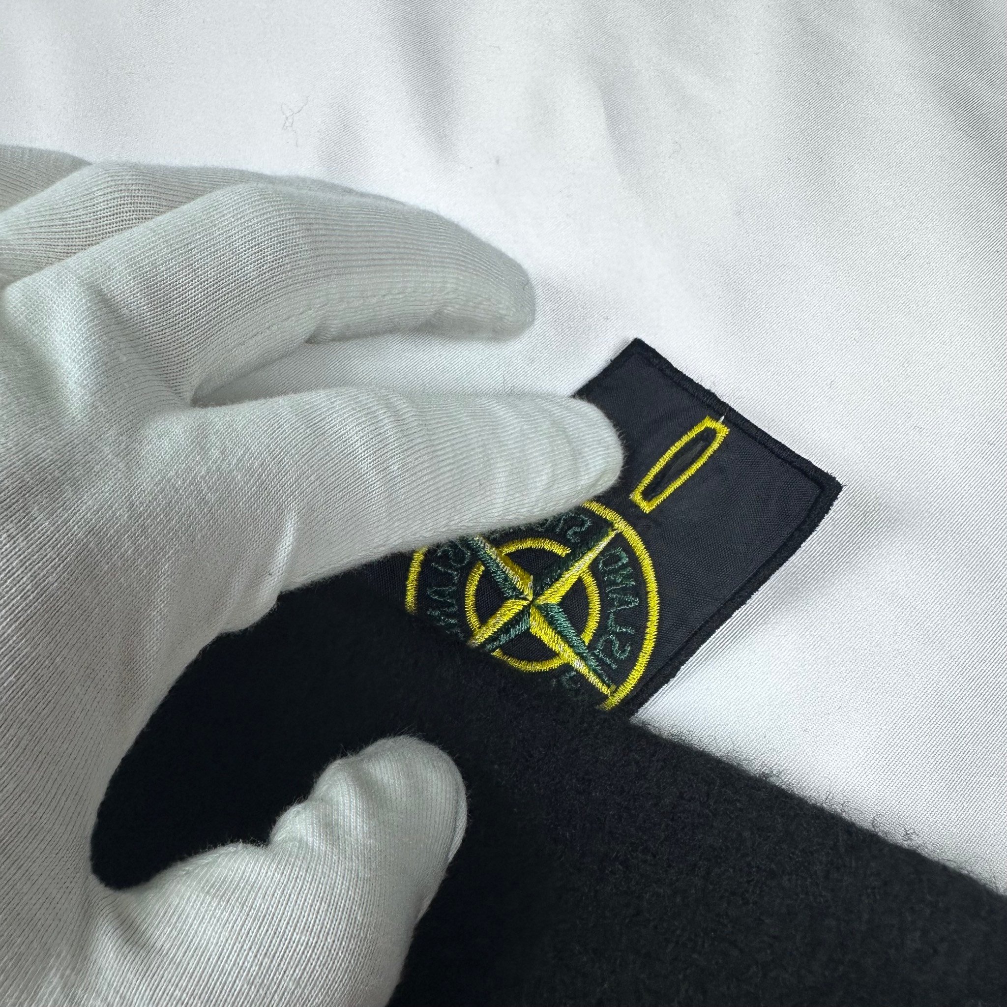Stone Island Zip hoodie wool knit, миниатюра 3
