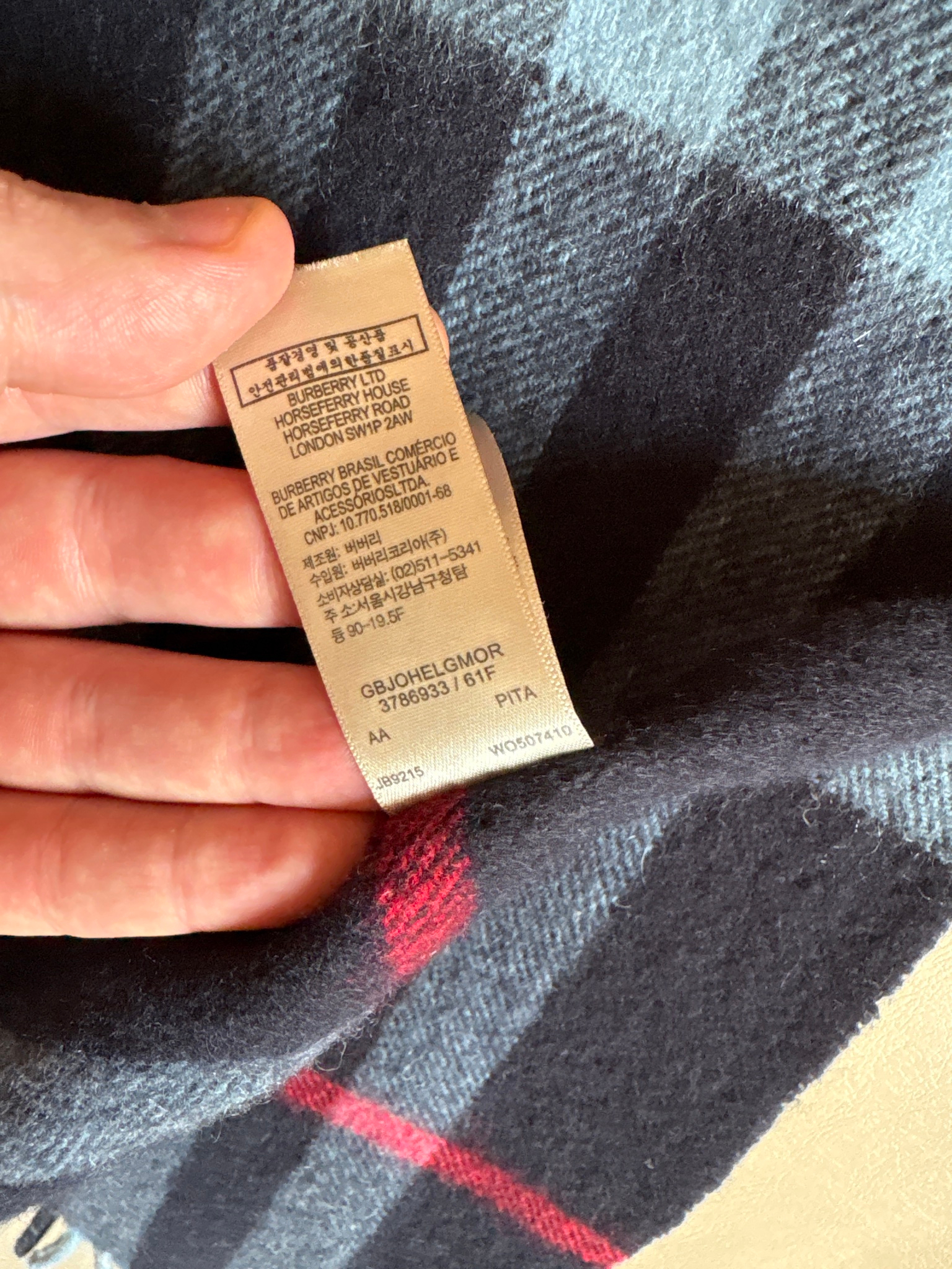 Burberry Шарф, миниатюра 4