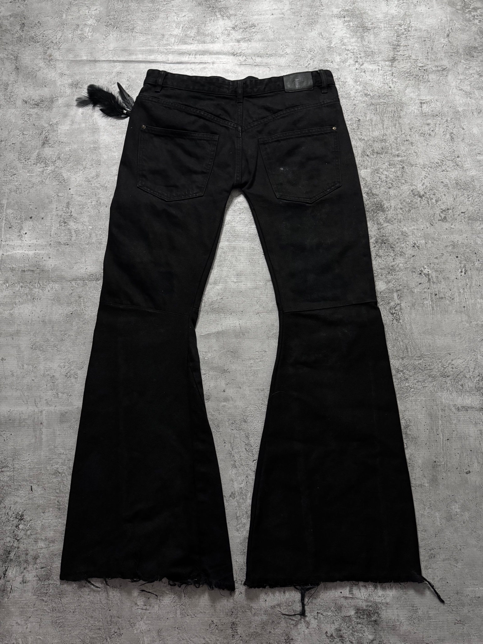 flared jeans custom Джинсы, миниатюра 2