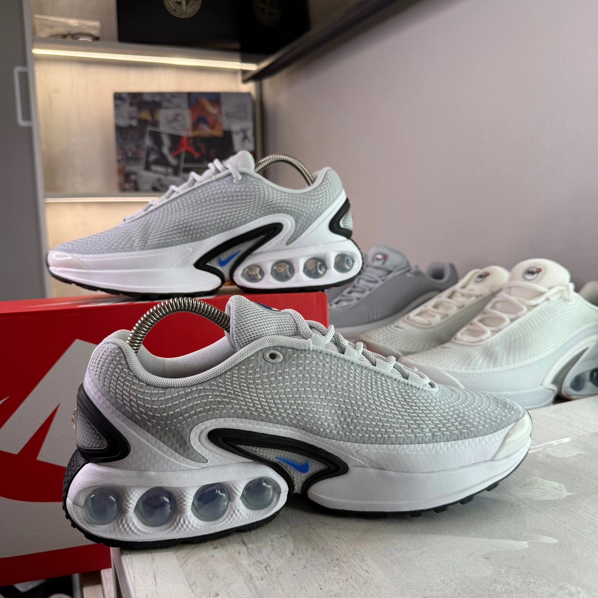 Nike Air Max Dn Pure Platinum/Hyper Royal, миниатюра 8