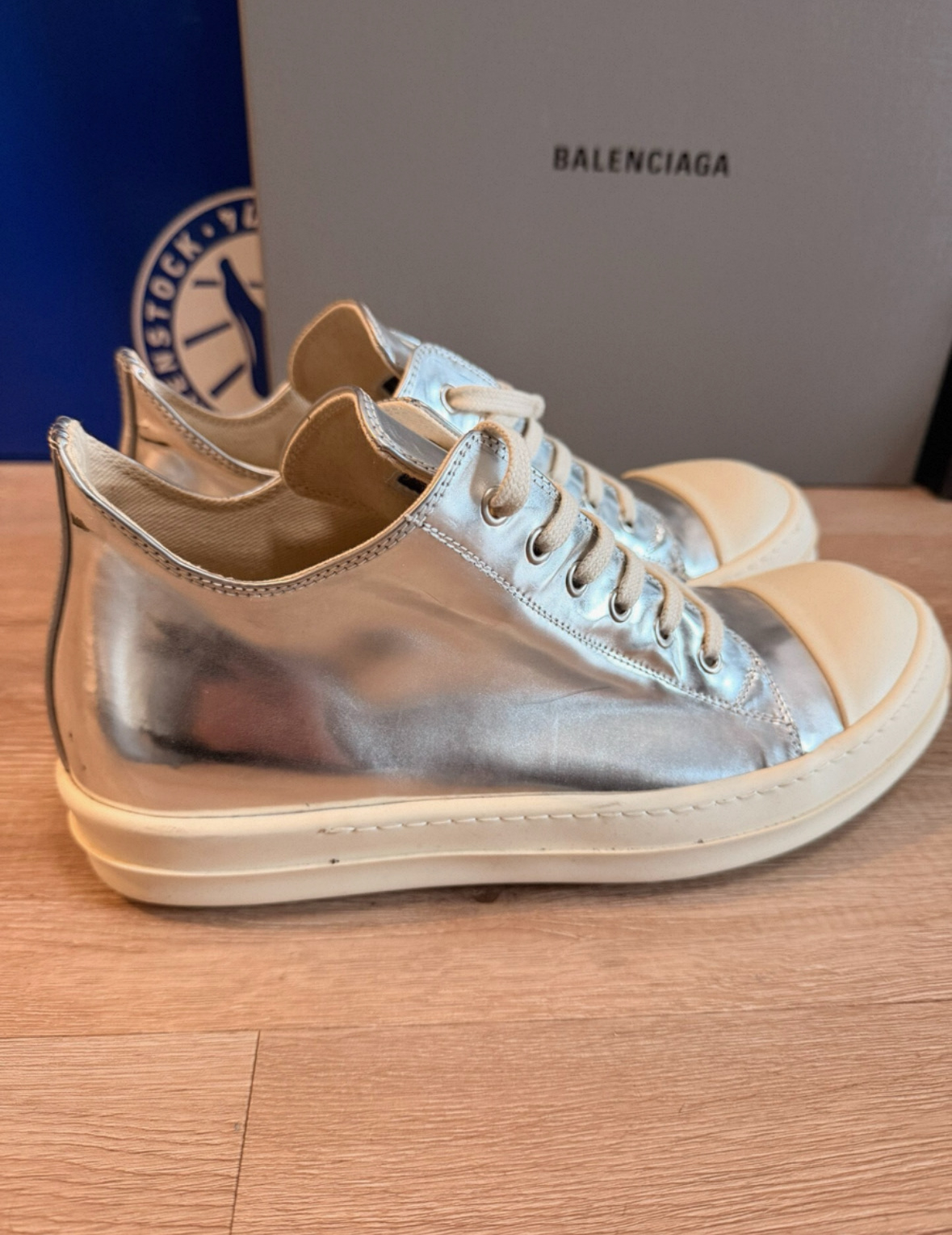 Rick Owens Ramones metallic DRKSHDW, миниатюра 7