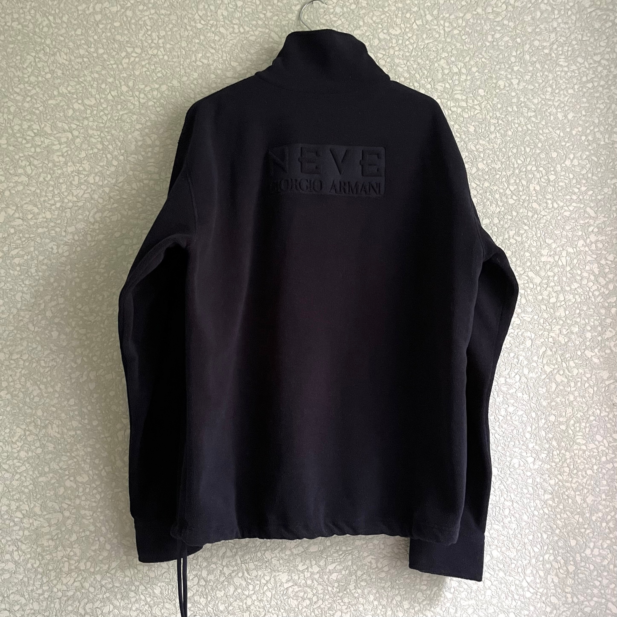 Giorgio Armani Neve AW98 Fleece Sweater, миниатюра 2