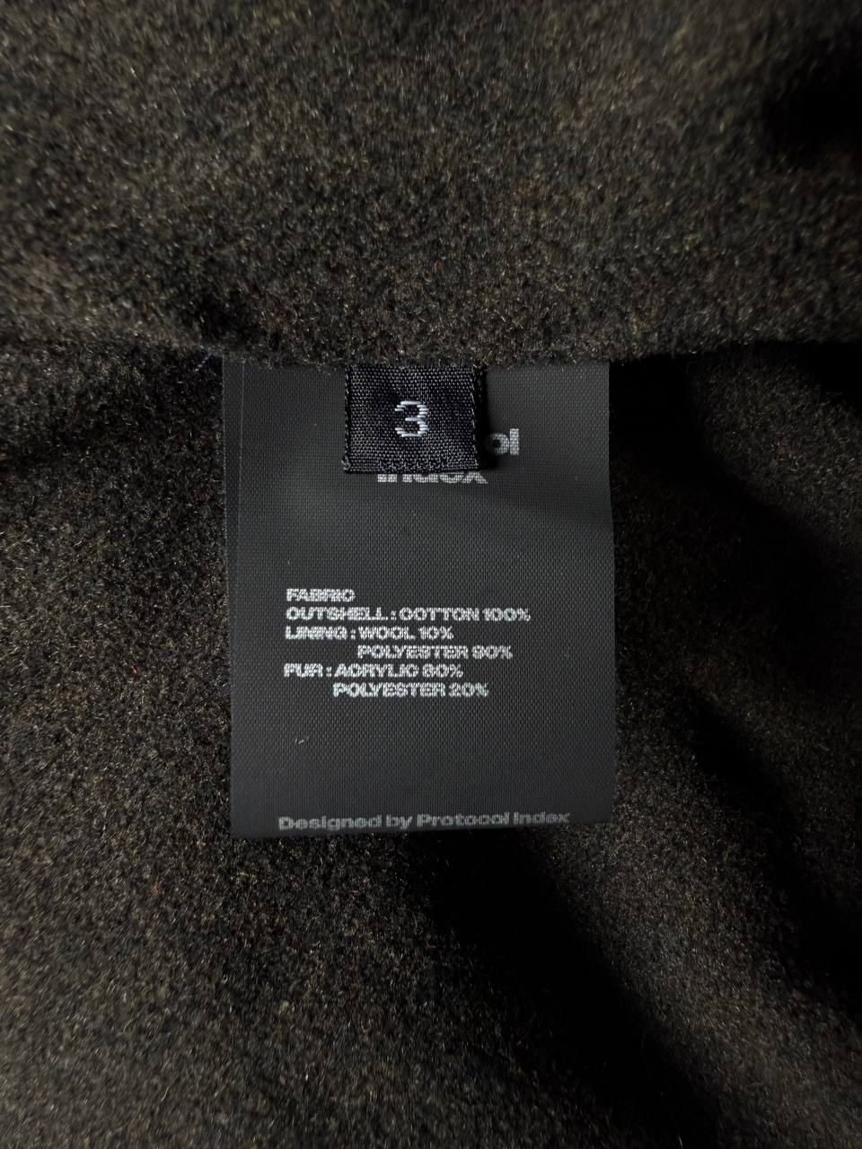 Protocol Index Detachable Fur Hooded Work Jacket, миниатюра 6