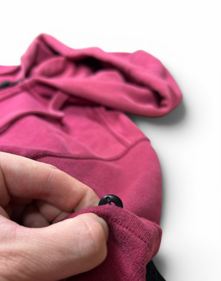 Stone Island Burgundy hoodie, миниатюра 4