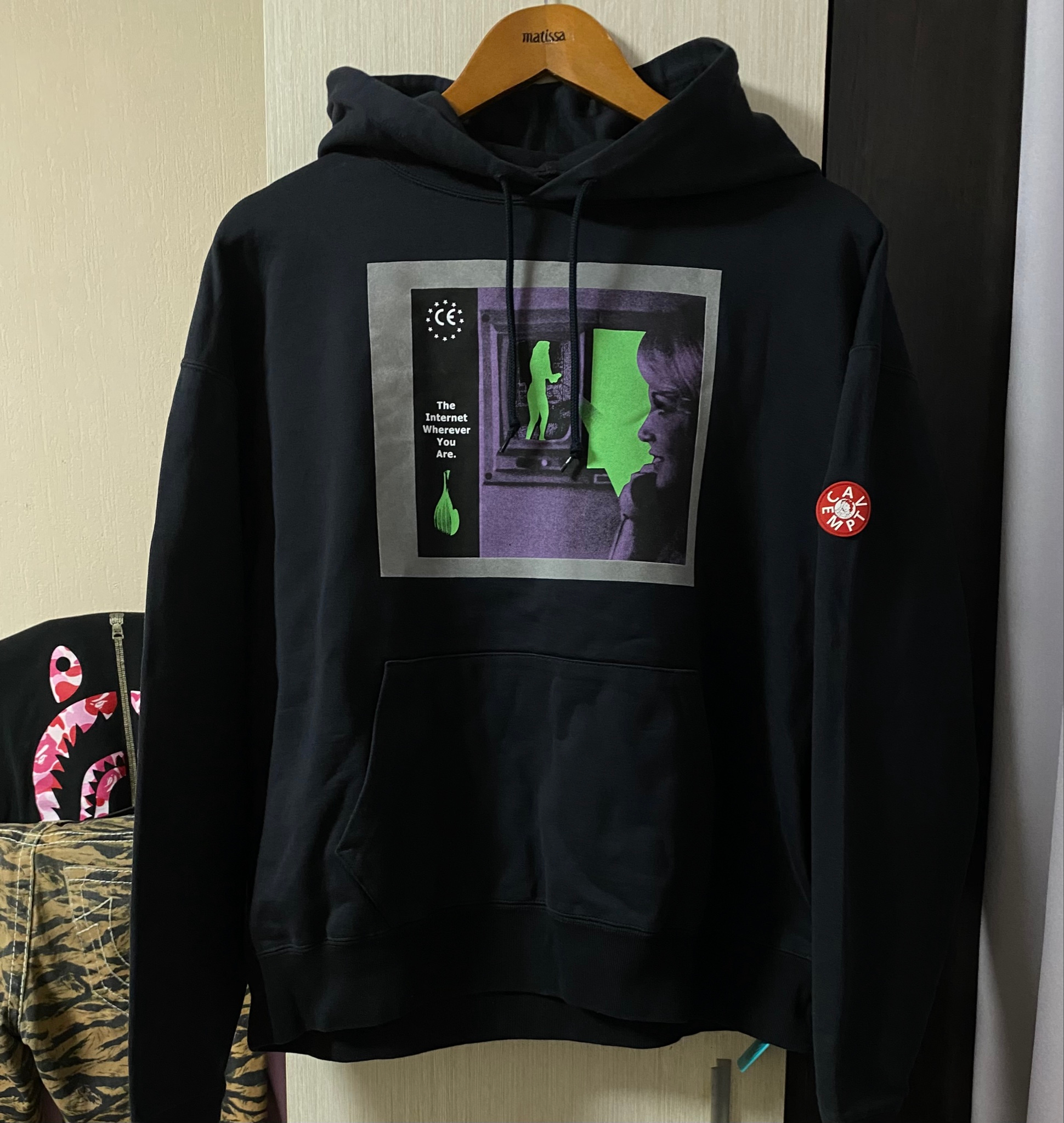 Cav Empt SS21 Graphic Hoodie, миниатюра 1