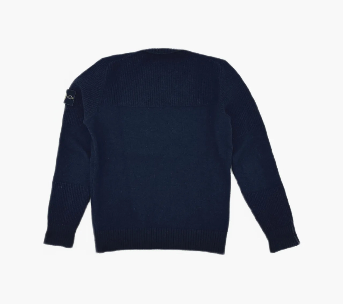 Stone Island AW18 Knitwear Dark Blue, миниатюра 2