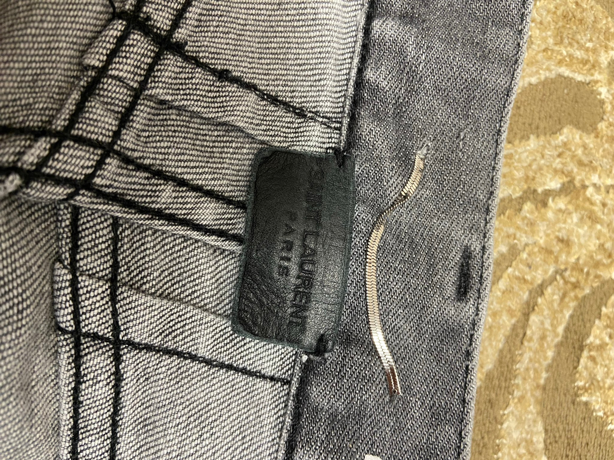 Saint Laurent Джинсы, миниатюра 8