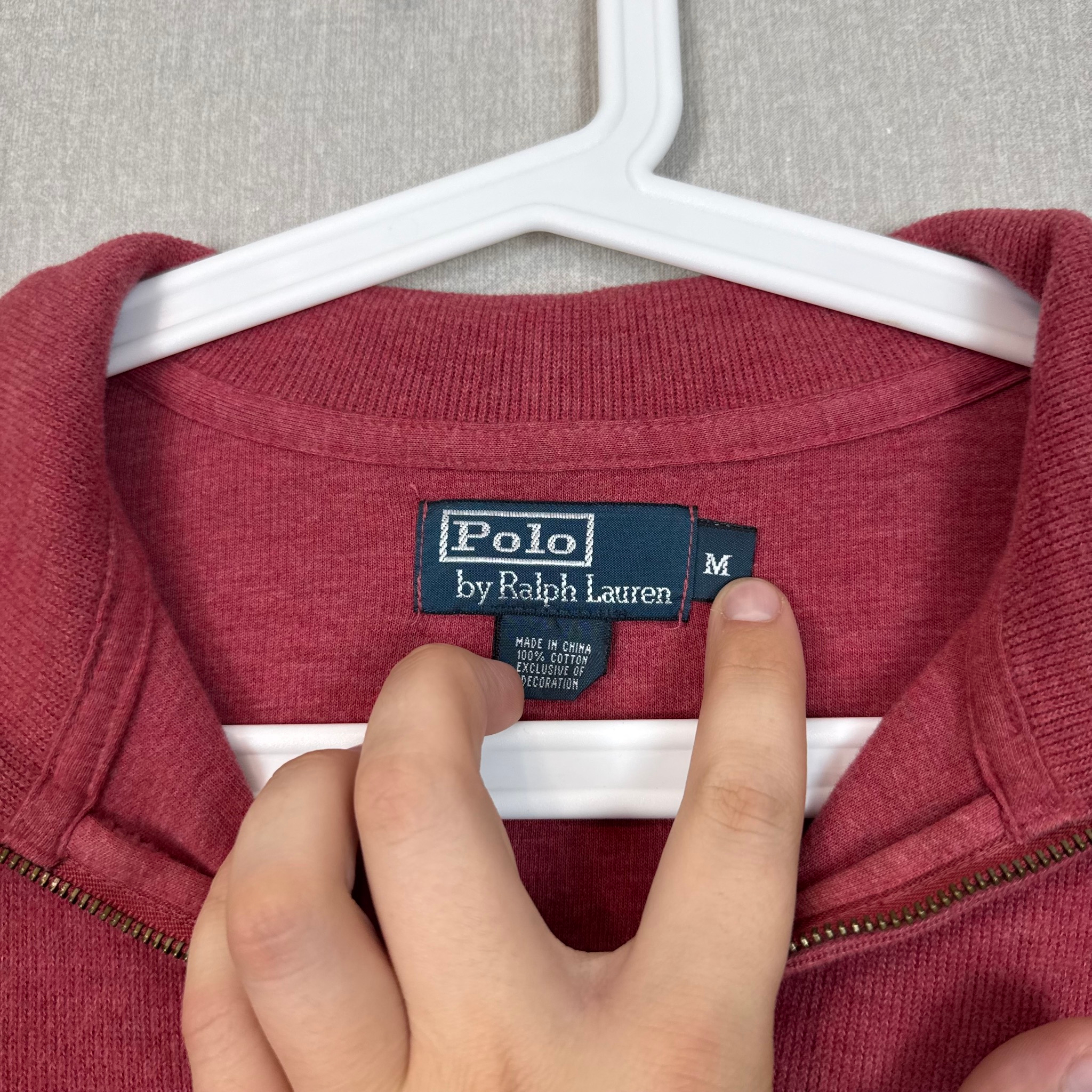 Ralph Lauren 1/4 zip Sweater, миниатюра 3