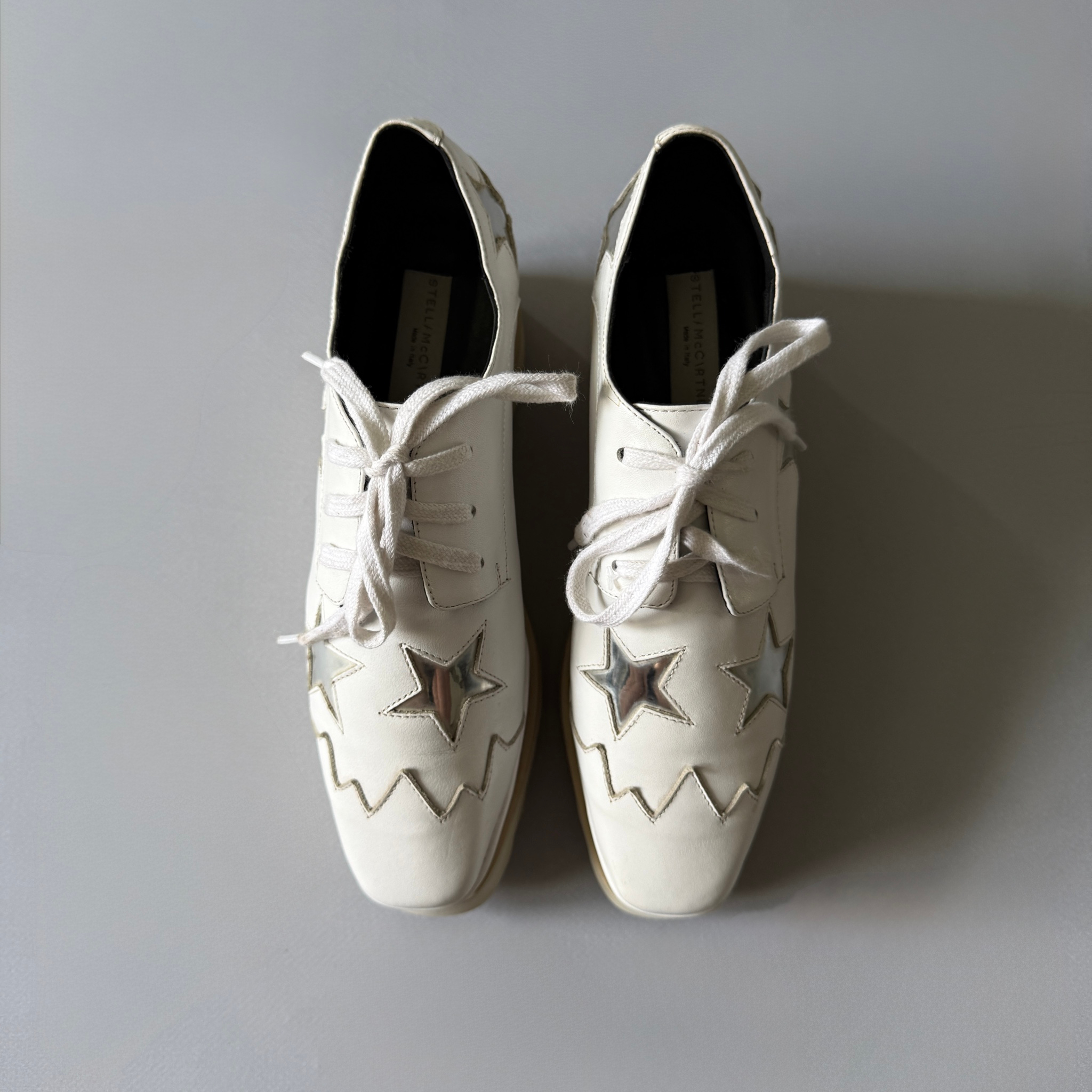 Stella McCartney Elyse Vegan Leather Platform Lace Ups, миниатюра 4