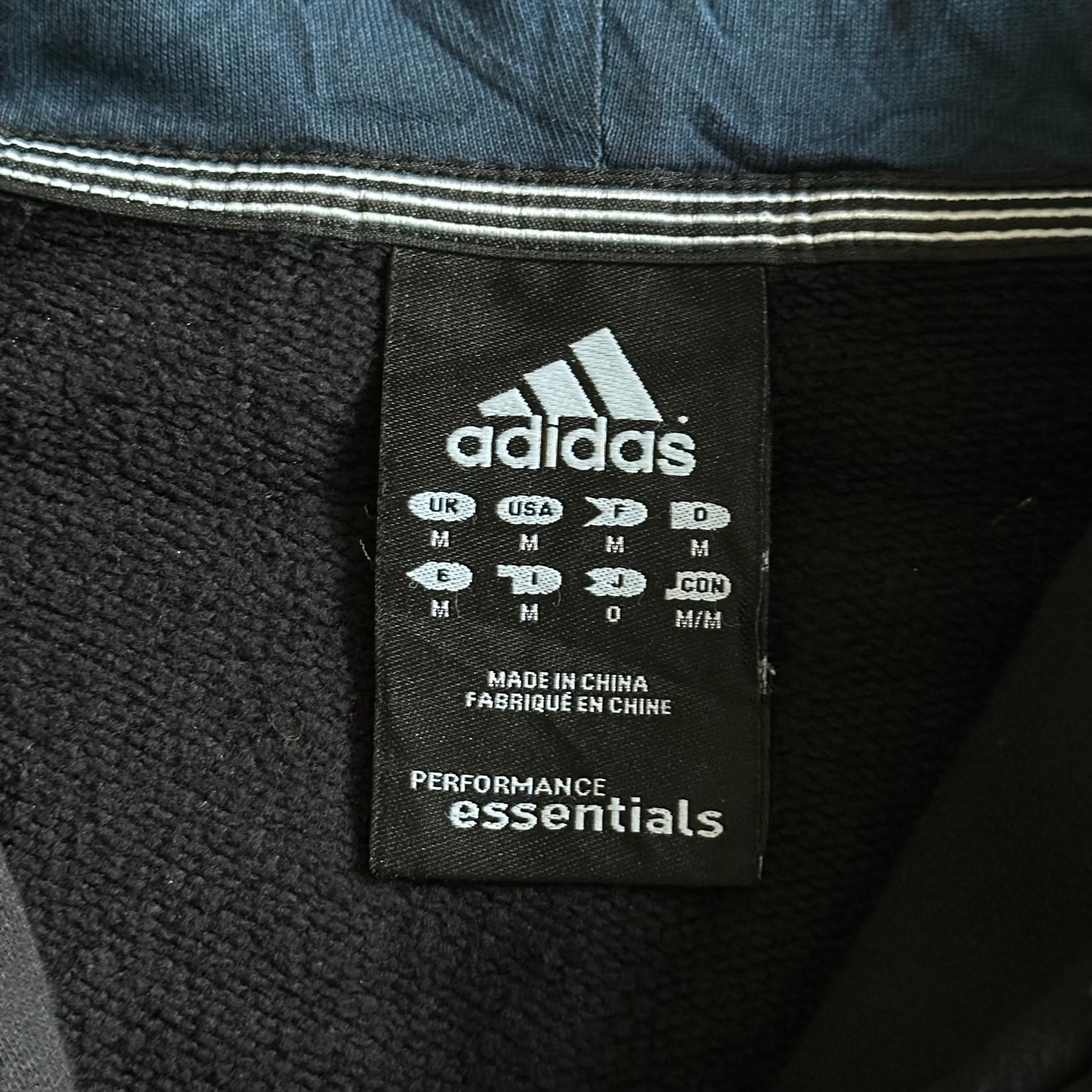 Adidas Essentials Vintage Zip-Hoodie 10’s, миниатюра 3