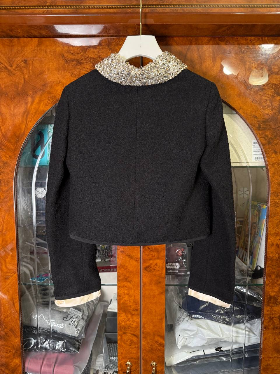 MIU MIU Embellished Collar Jacket, миниатюра 2