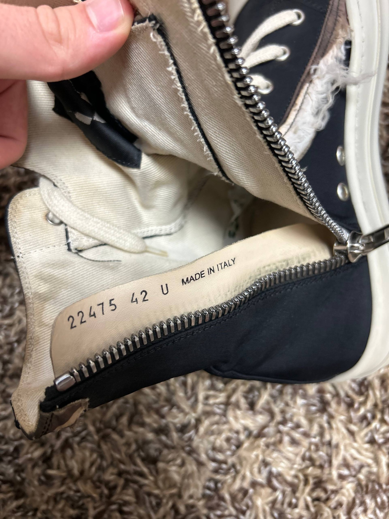 Rick Owens  Ramones High, миниатюра 5