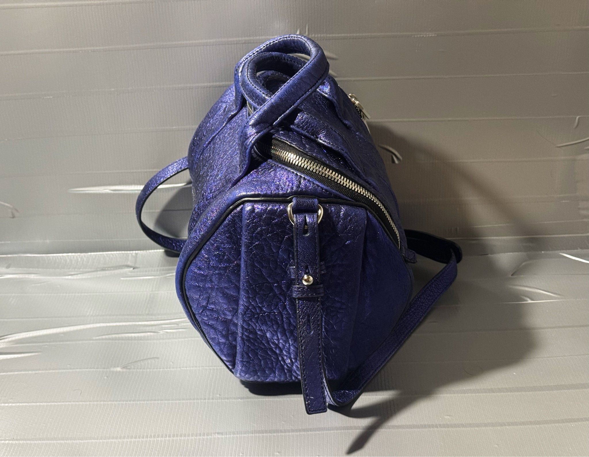 Alexander Wang Rockie Purple Metallic, миниатюра 5
