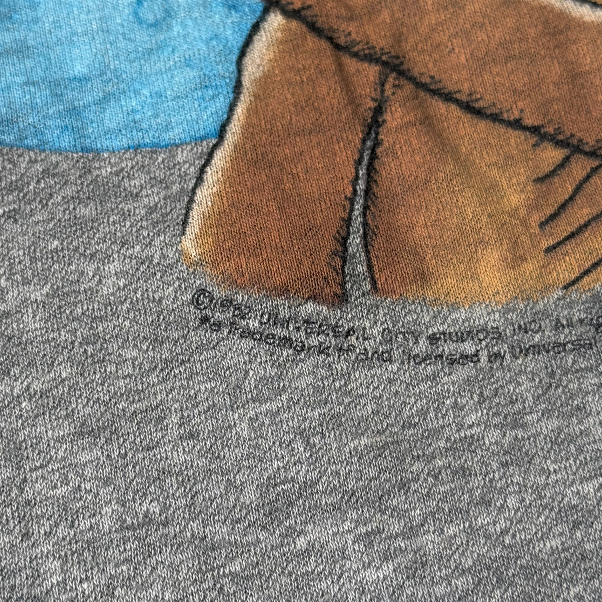 E.T. The Extra-Terrestrial 1982 Vintage Official Raglan Tee, миниатюра 4