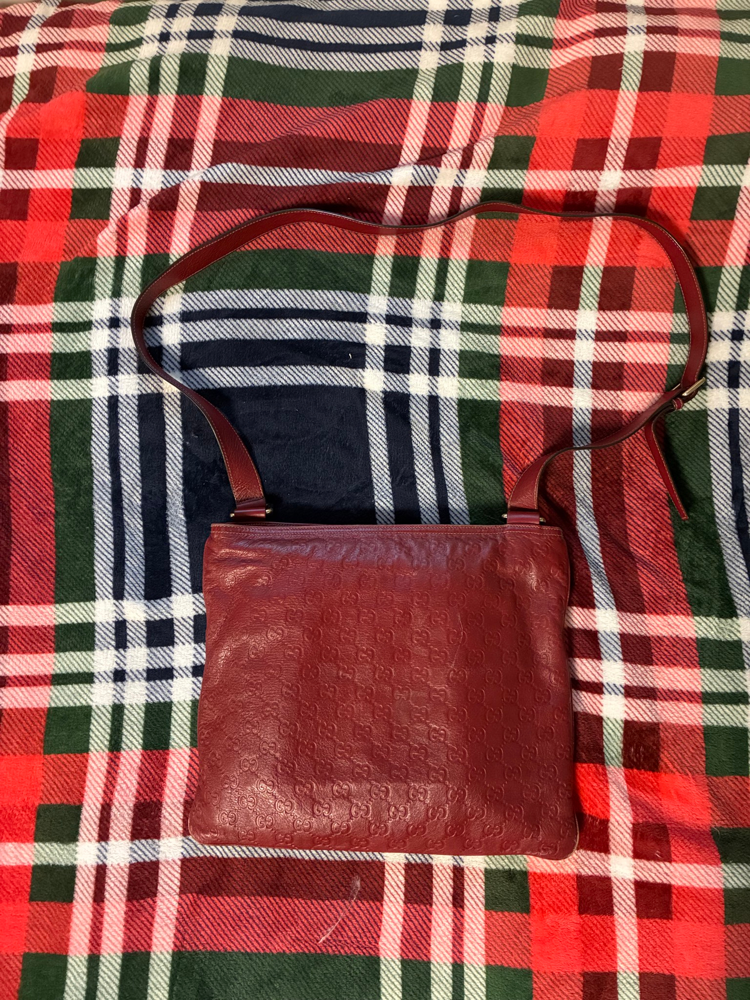 Gucci Guccisima leather monogram bag, миниатюра 3