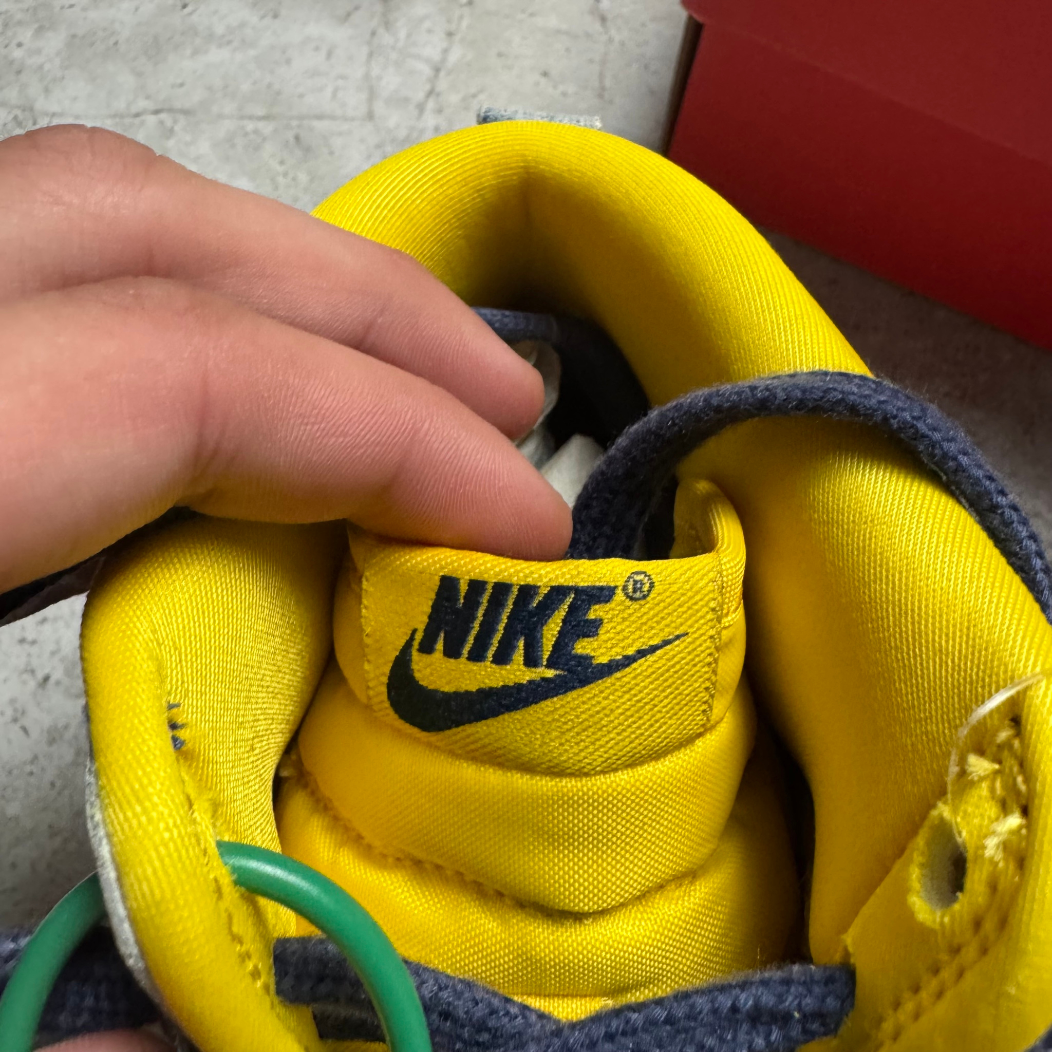 Nike Dunk High Michigan, миниатюра 6