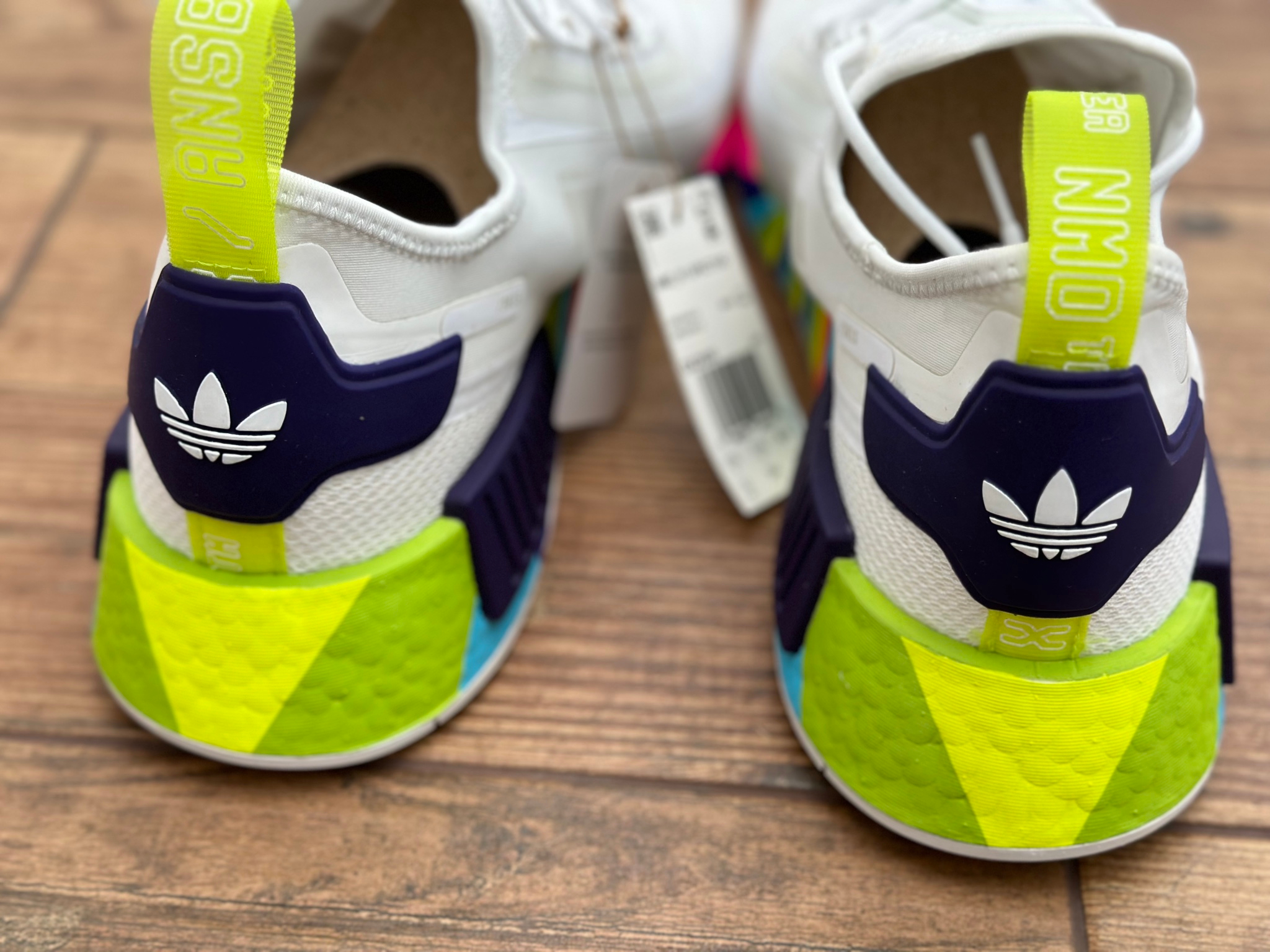 Adidas NMD R1 Spectoo NASA Halo Silver, миниатюра 2