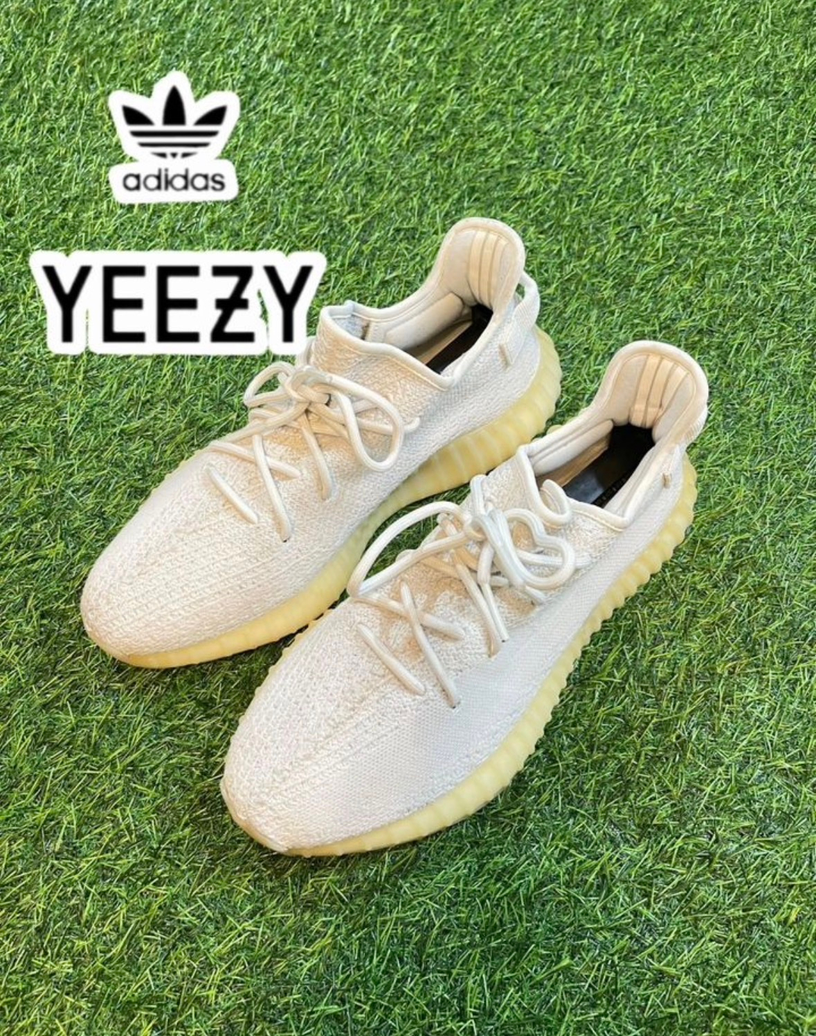 Adidas Yeezy Yeezy Boost 350 V2 Cream White, миниатюра 1