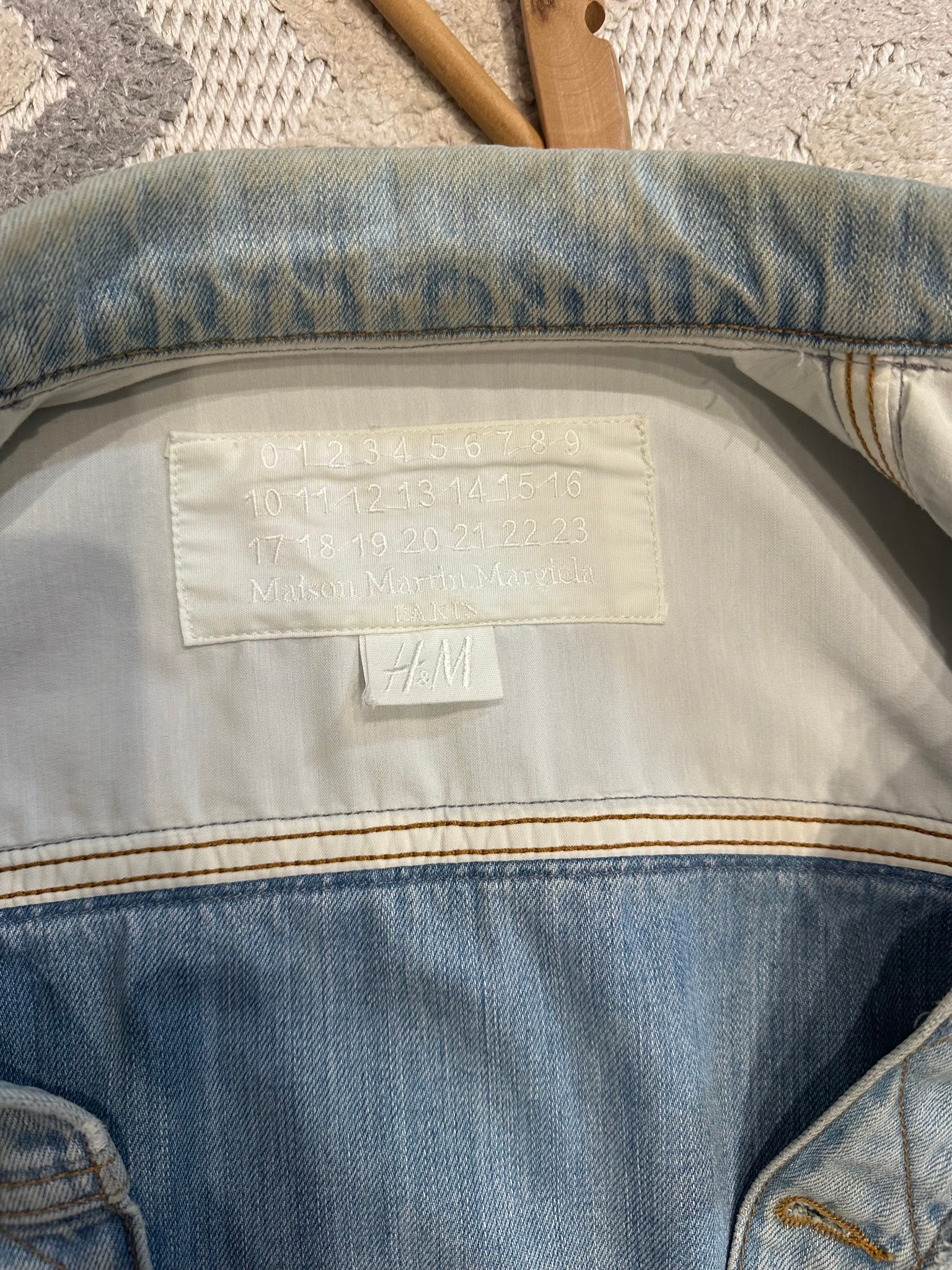 Maison Margiela x H&M Джинсовая куртка, миниатюра 3