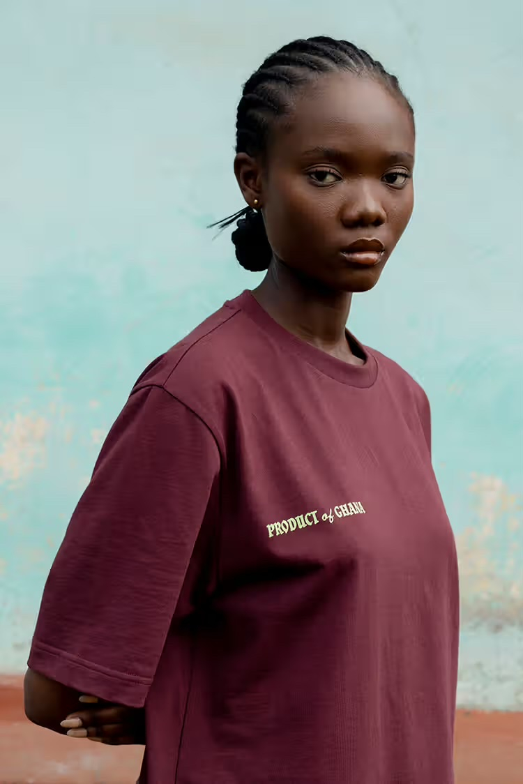 OFF-WHITE x Daily Paper x Surf Ghana PRODUCT OF GHANA TEE SS21, миниатюра 9